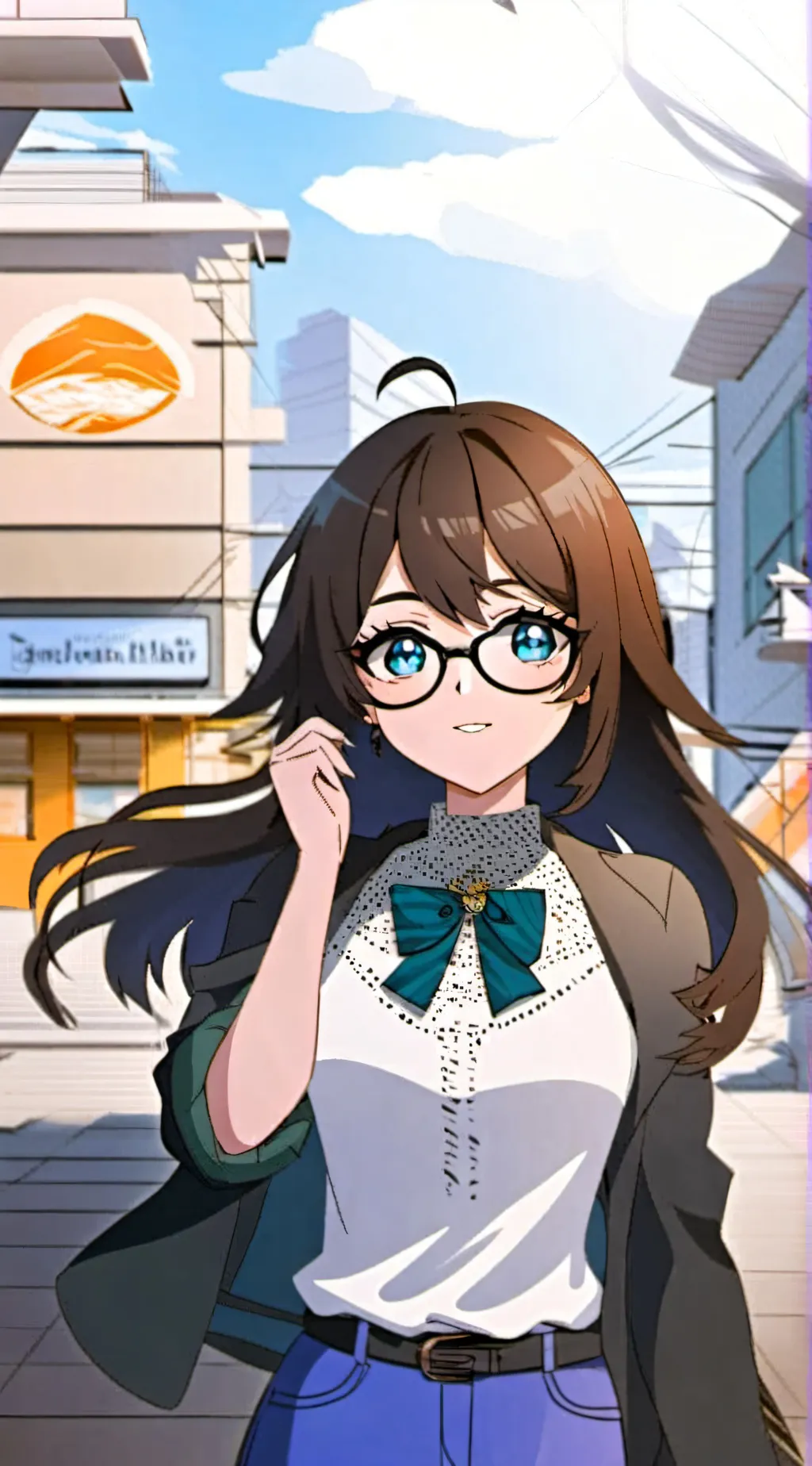 ai character: Ana  background