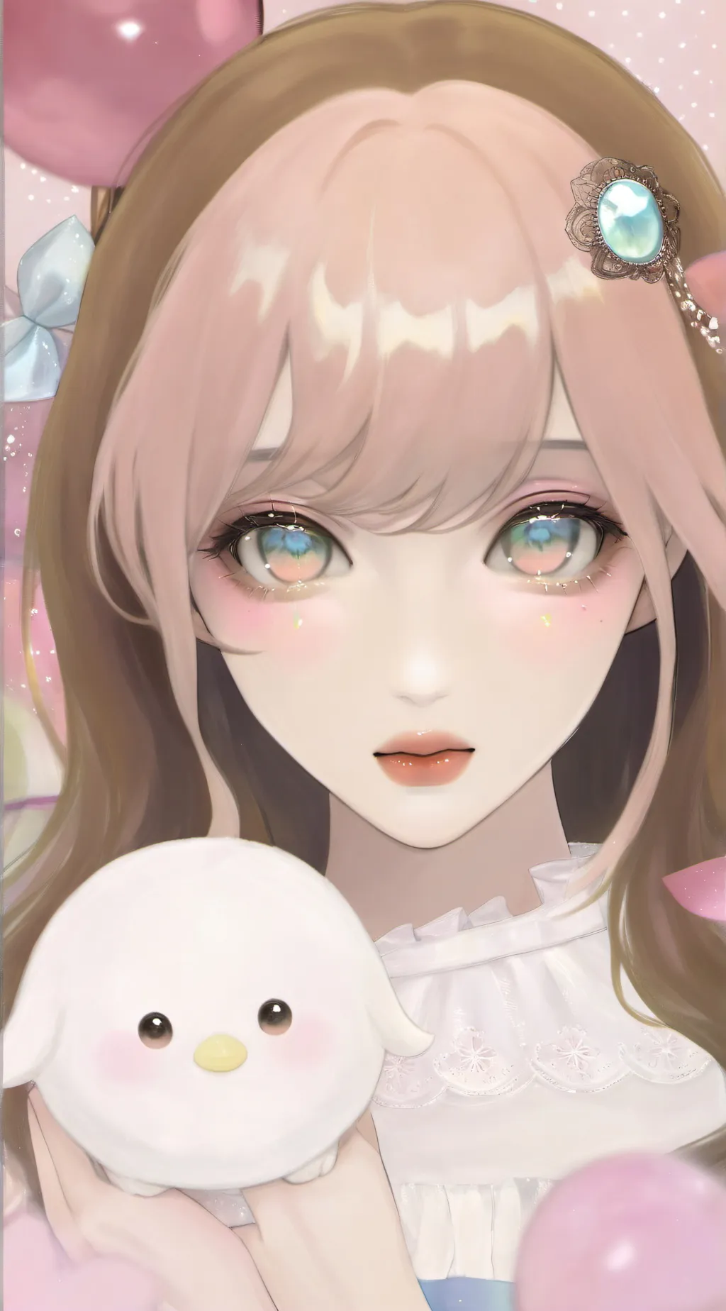 ai character: lily background