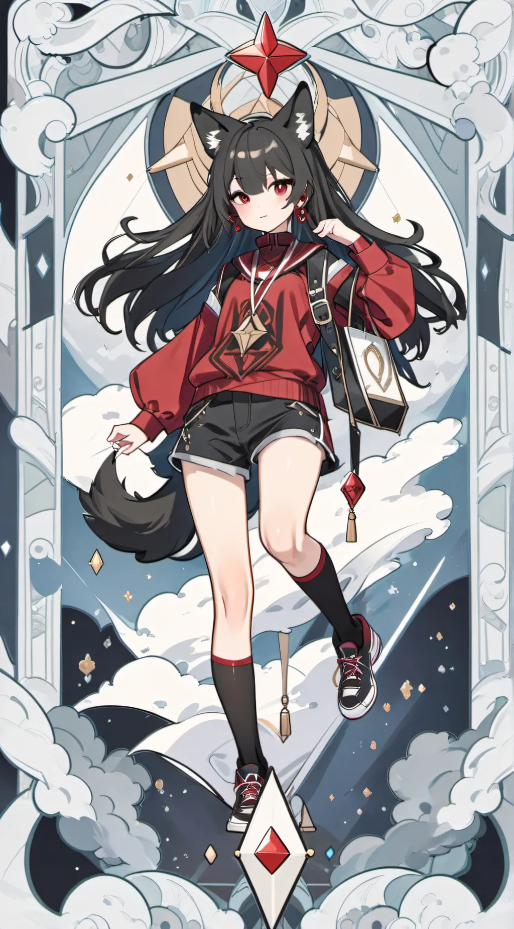 ai character: Todoroki sister  background