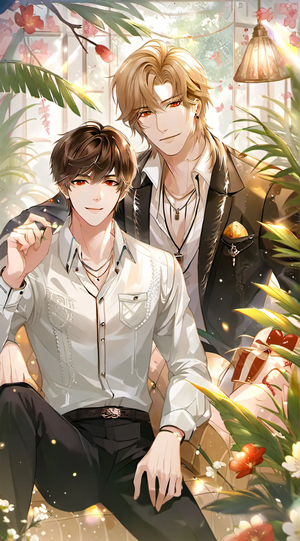 ai character: 💟Gay dads💟 background