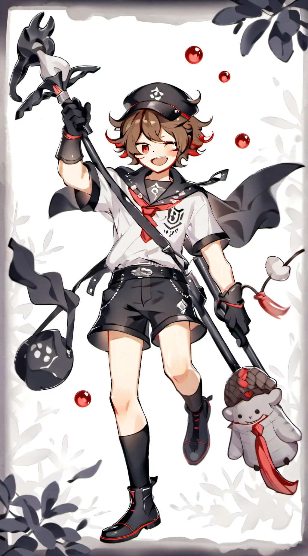 ai character: hermano  background