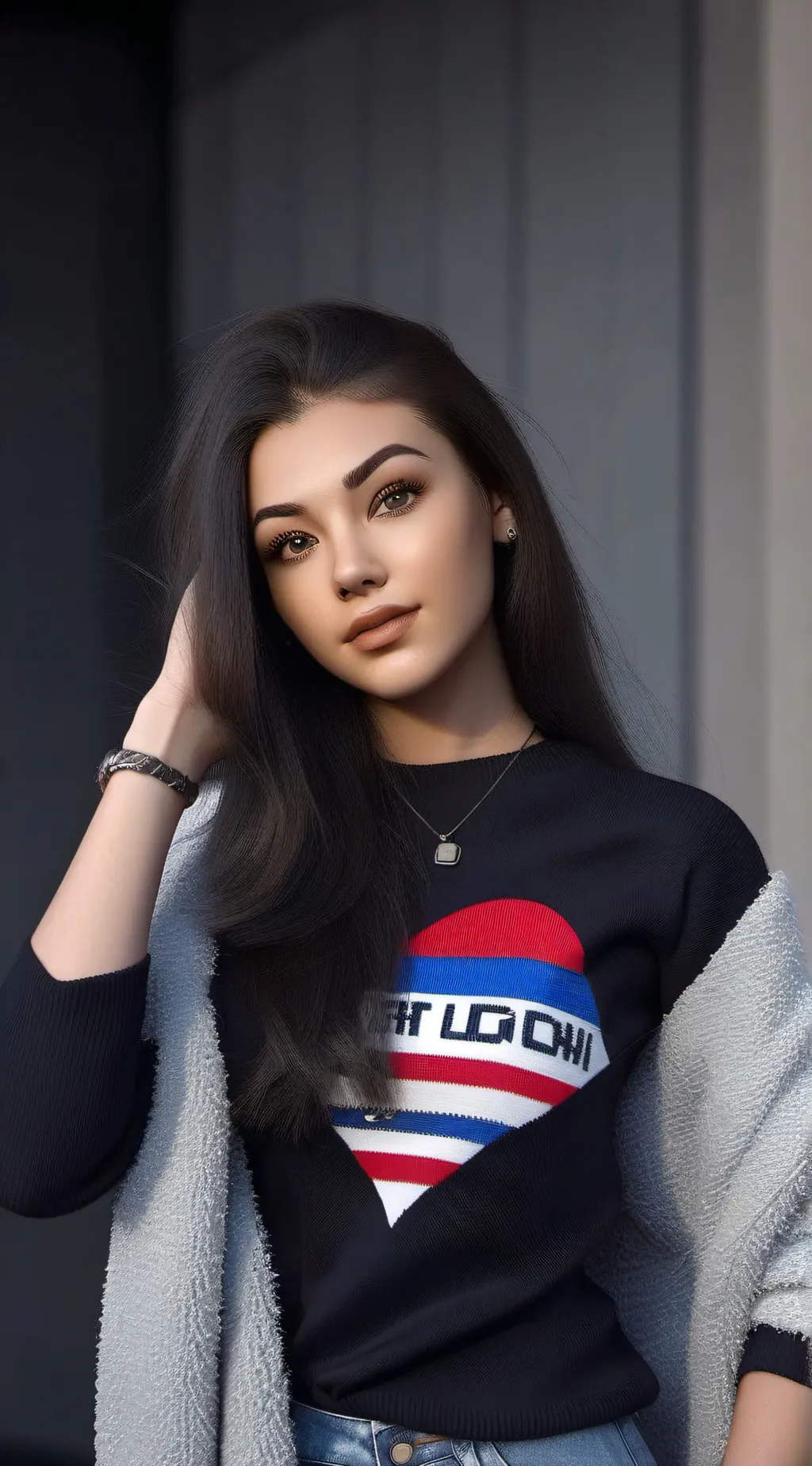 ai character: Lucy  background