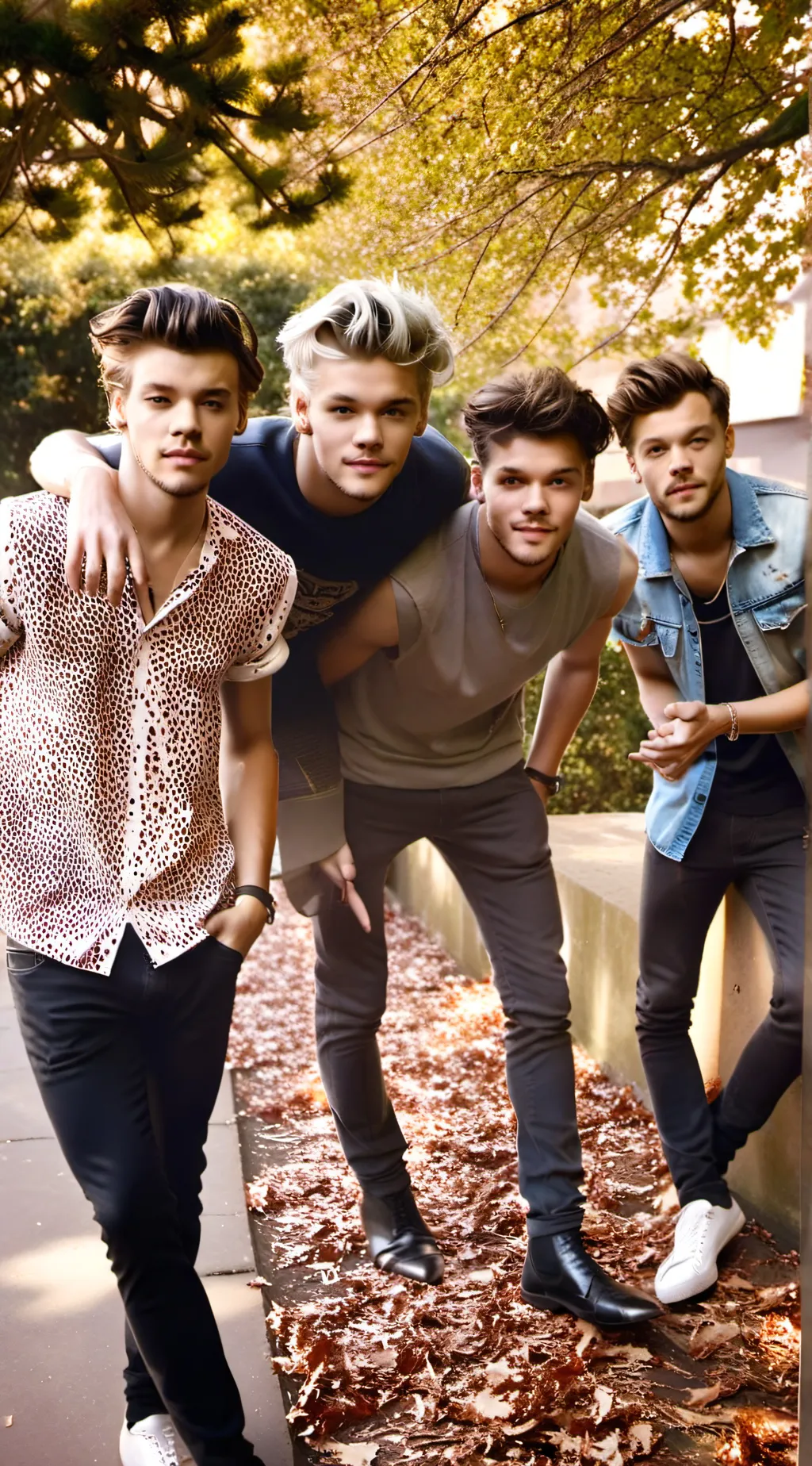 ai character: one direction ♥  background