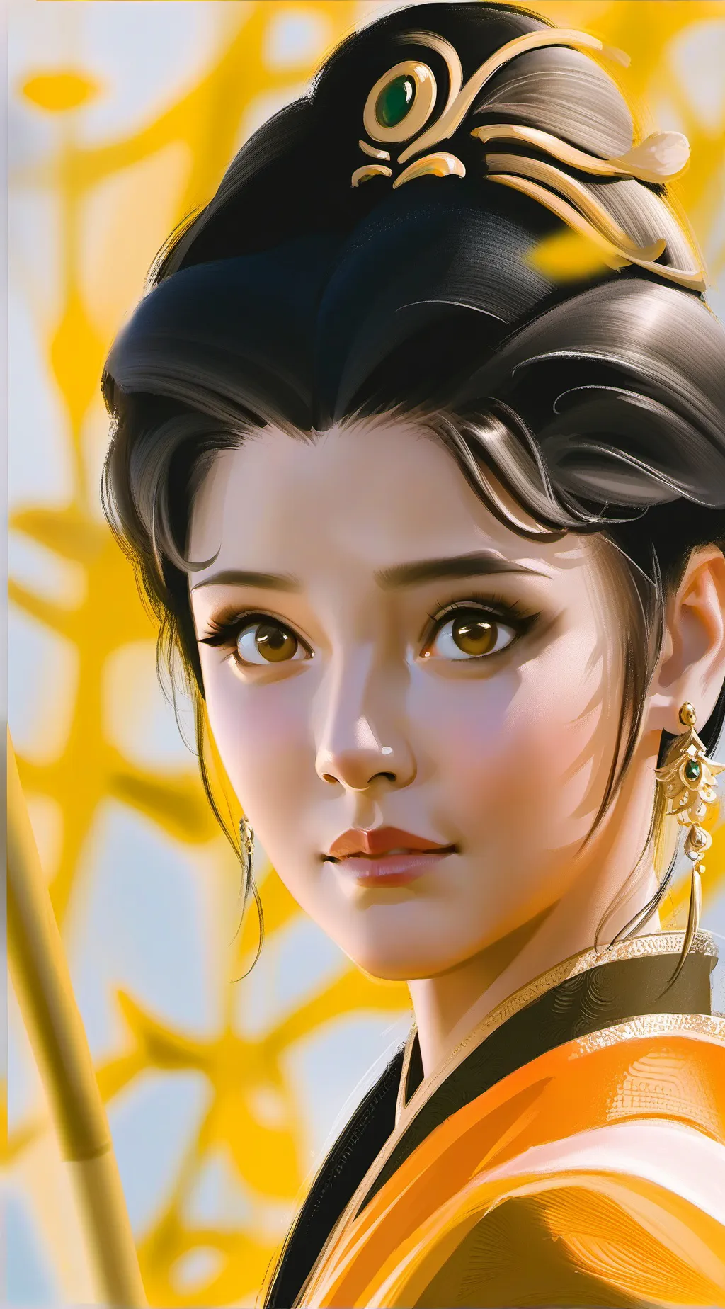 ai character: Poppy background