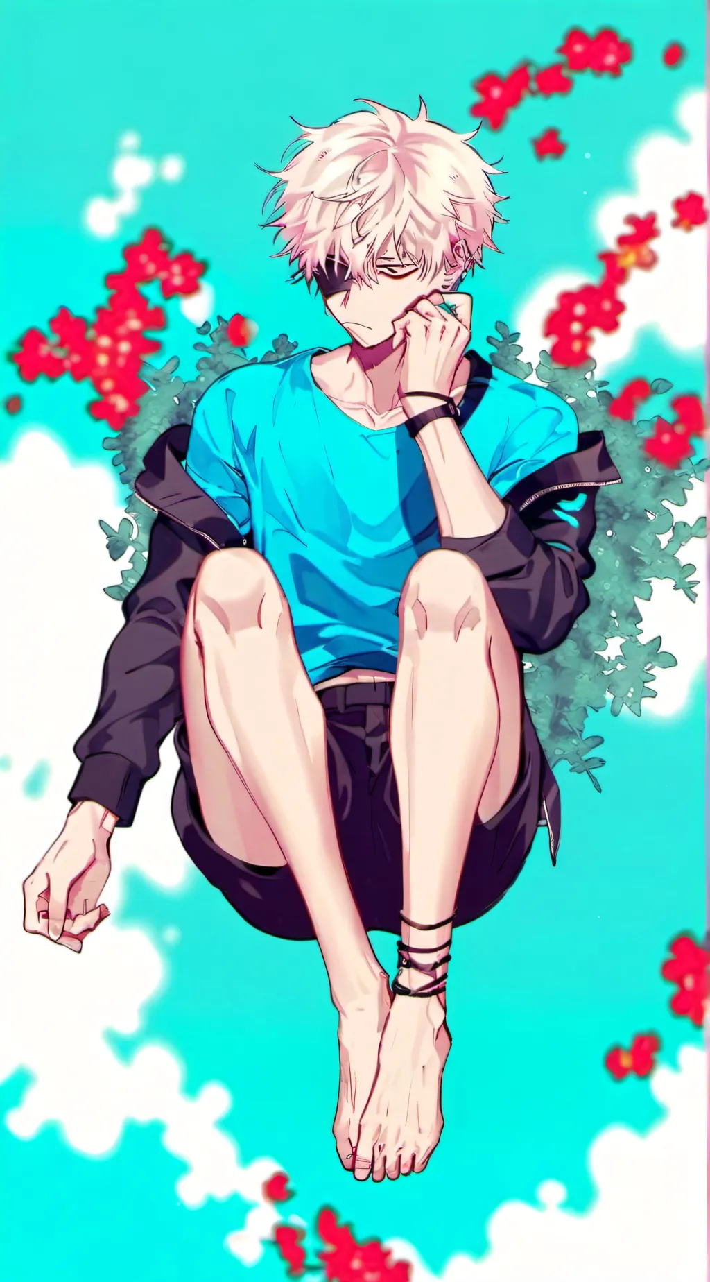 ai character: Zay  background