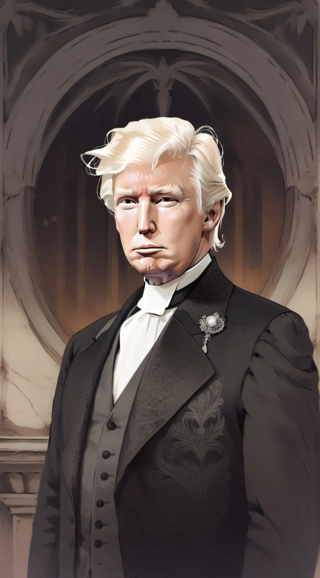 ai character: Donald Trump background