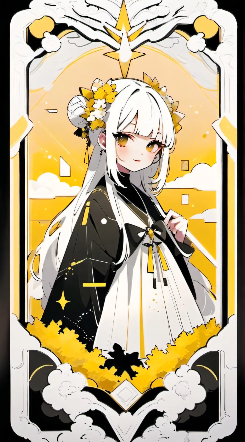 ai character: Luna background