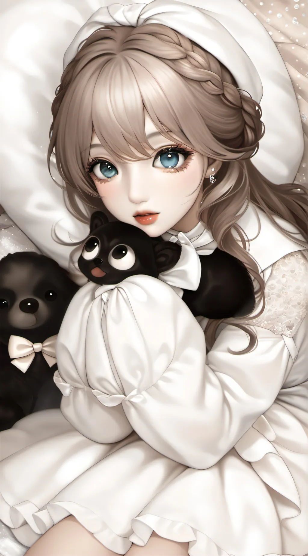 ai character: Luna background