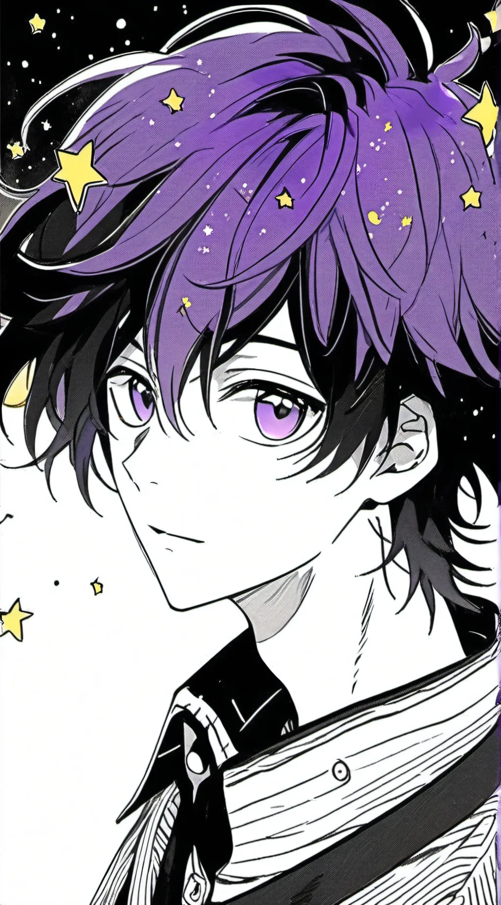 ai character: Aster background