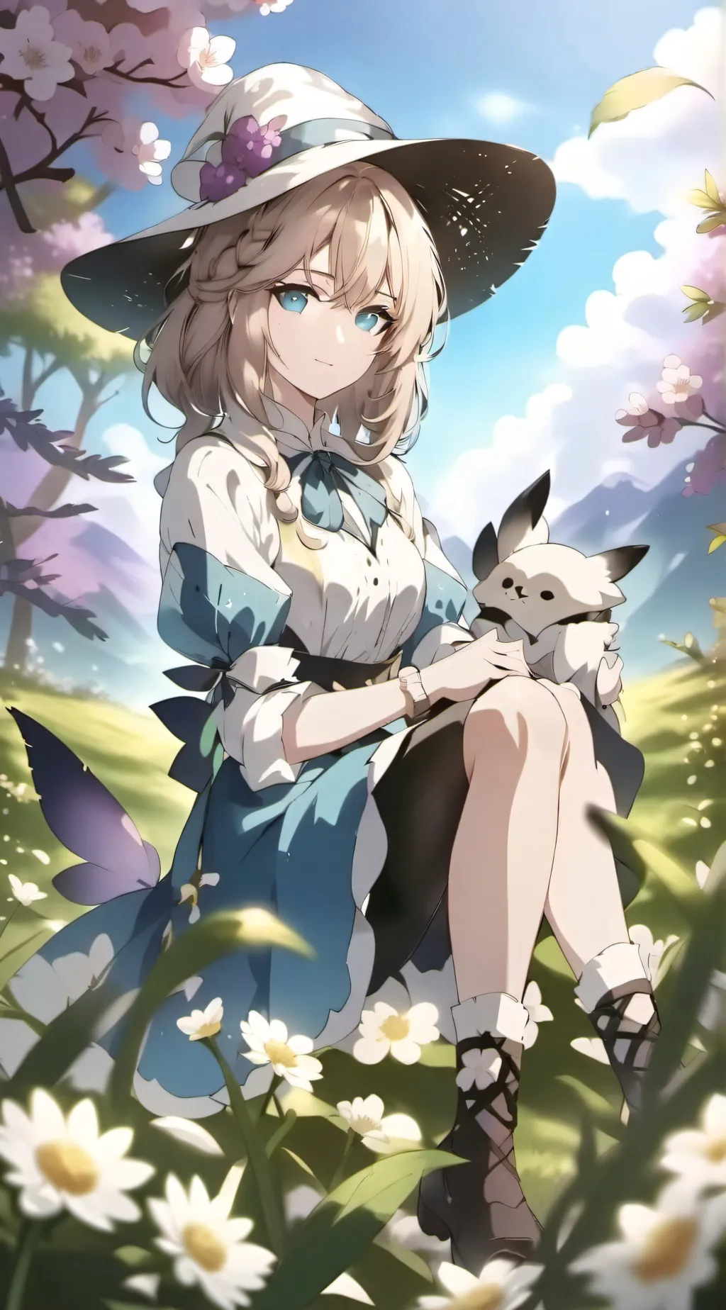 ai character: ????? background