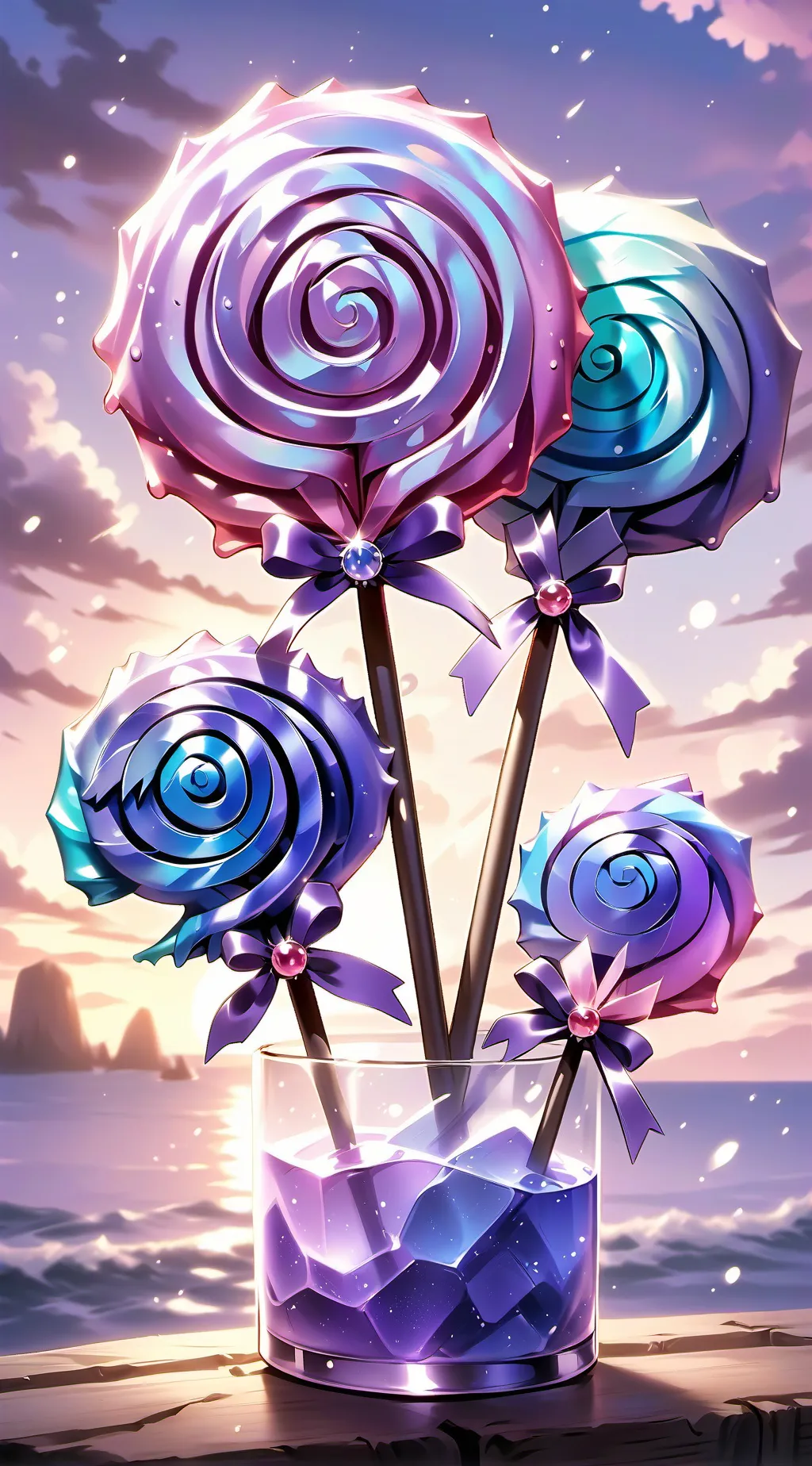 ai character: Lolipops(idk) background