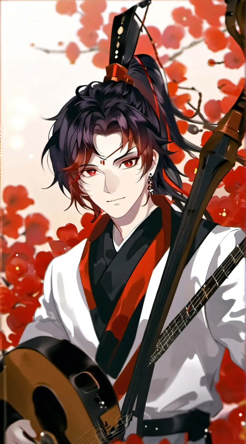 ai character: Yoriichi  background