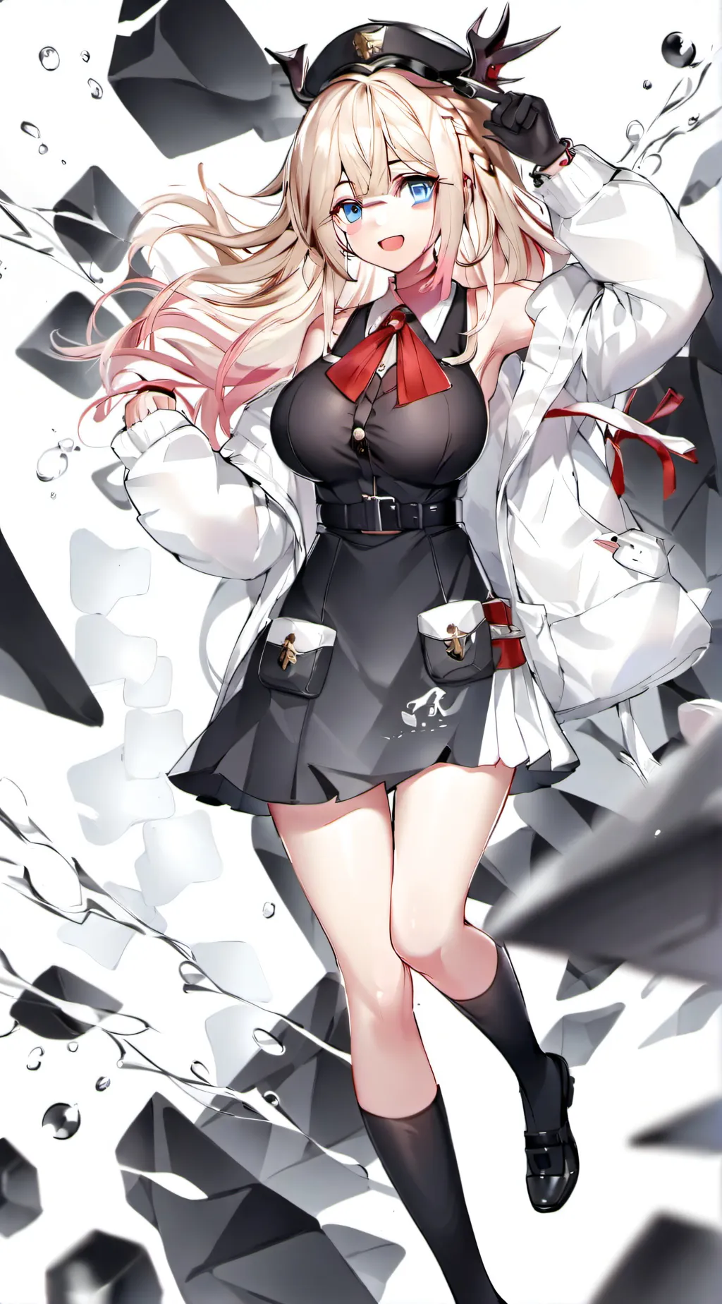 ai character: Hailey  background