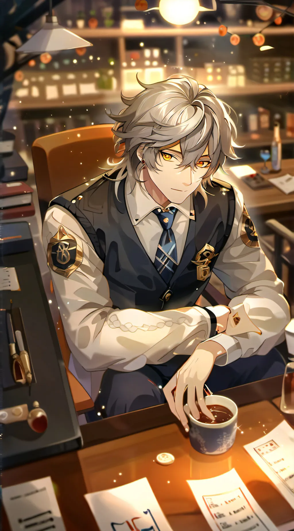 ai character: FPE tp Mansion background