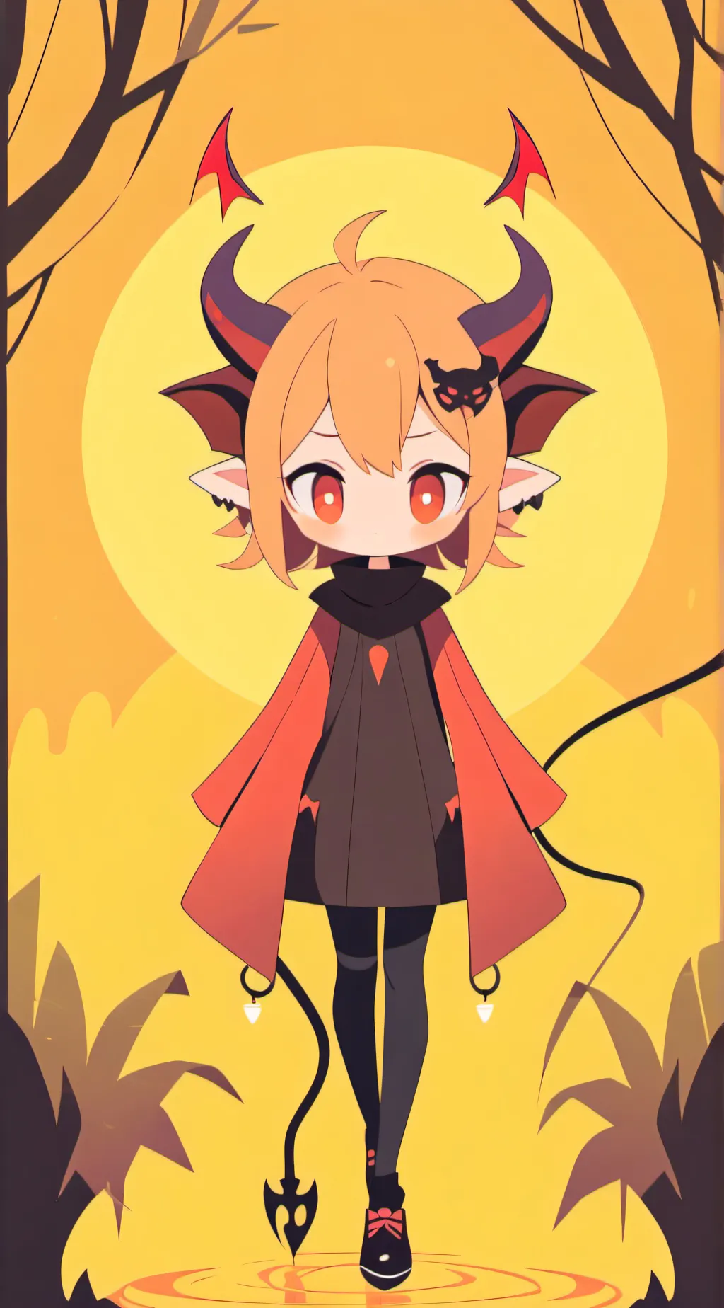 ai character: shoto todoroki background