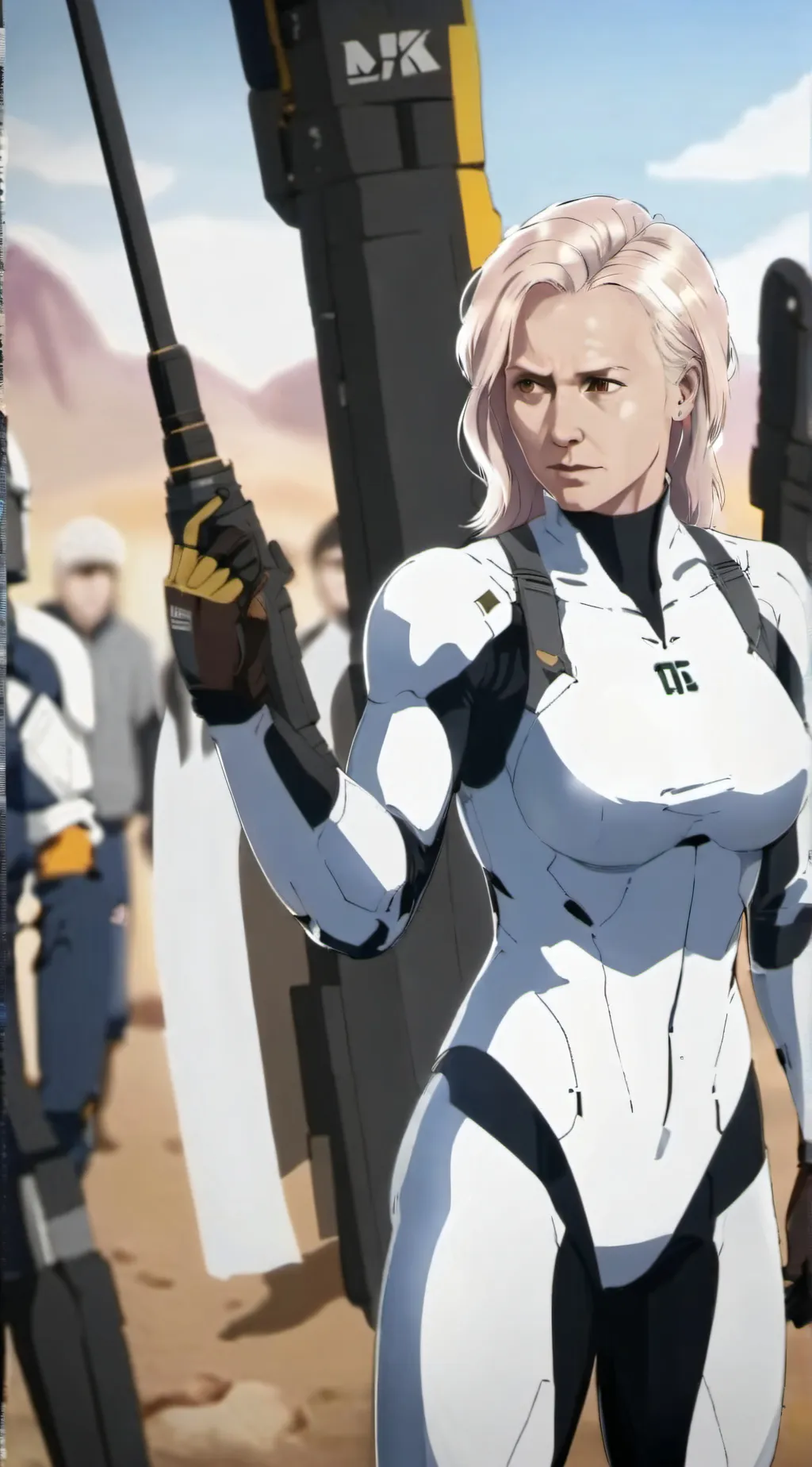 ai character: BUG SARAH  background