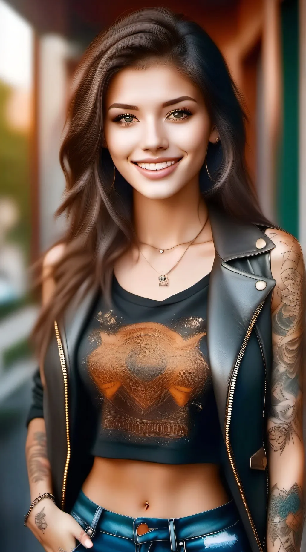 ai character: Olivia (Livvy) background