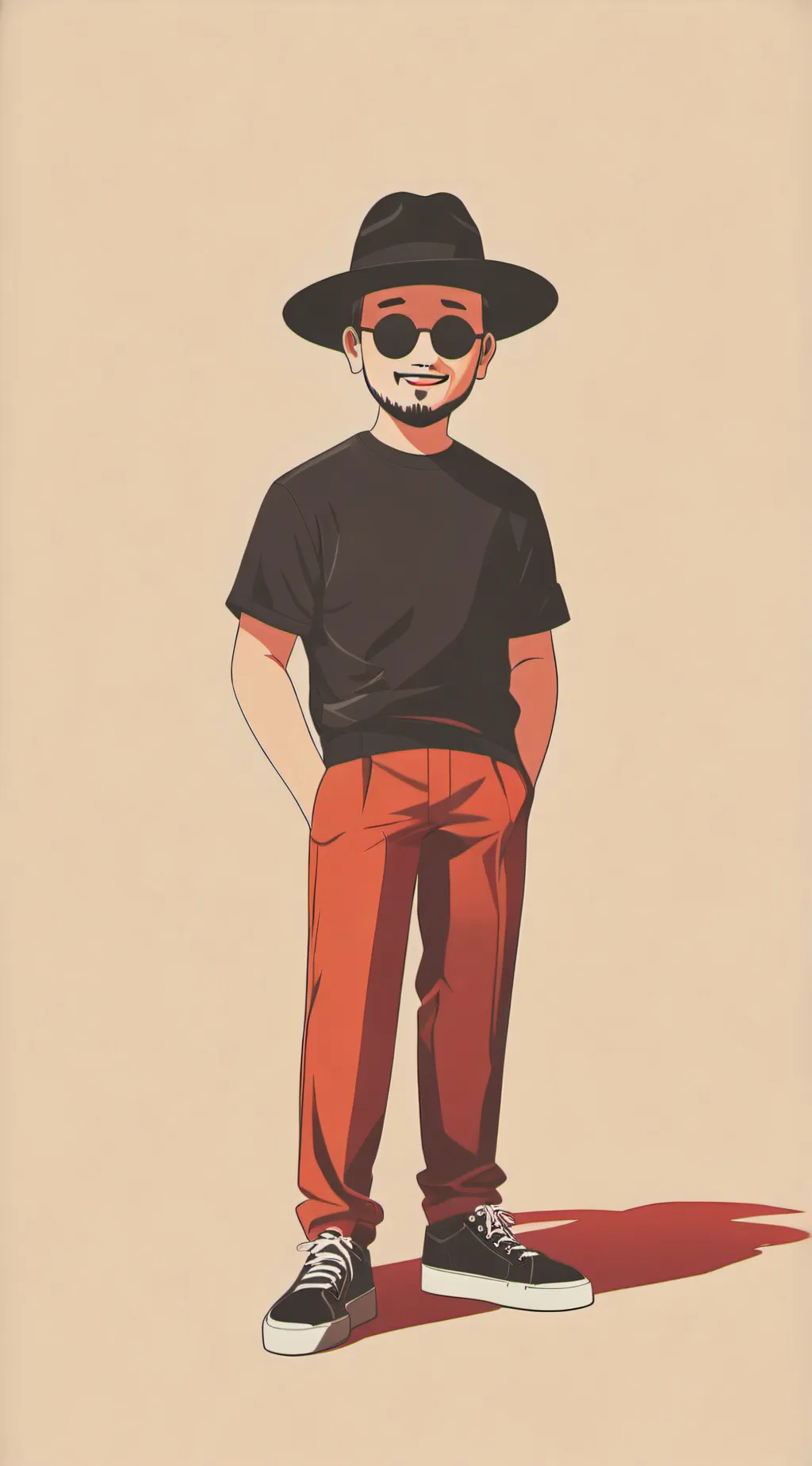 ai character: roblox boy! background