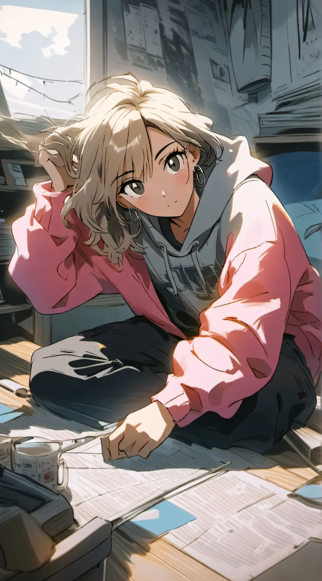 ai character: Liz background