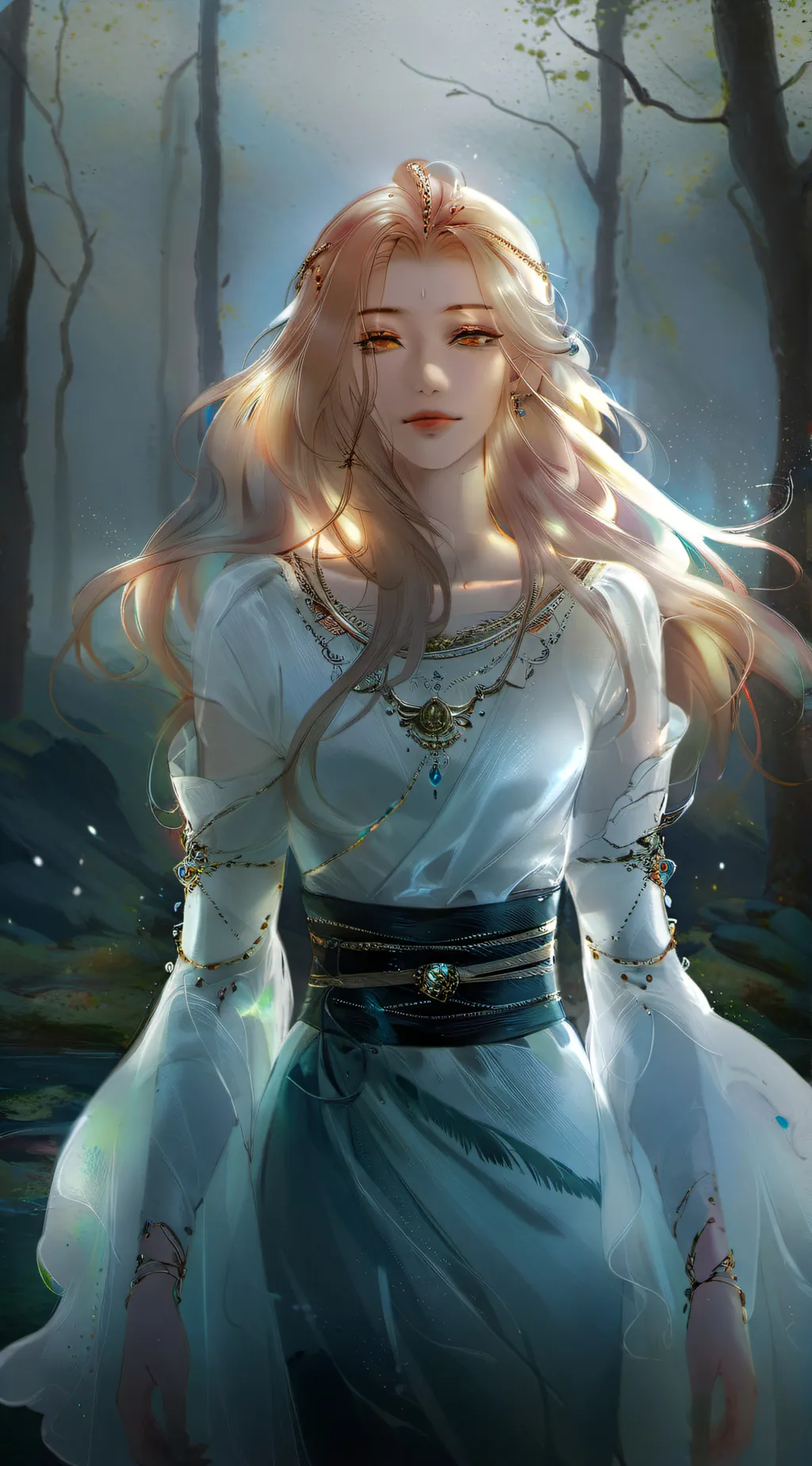 ai character: Elara background