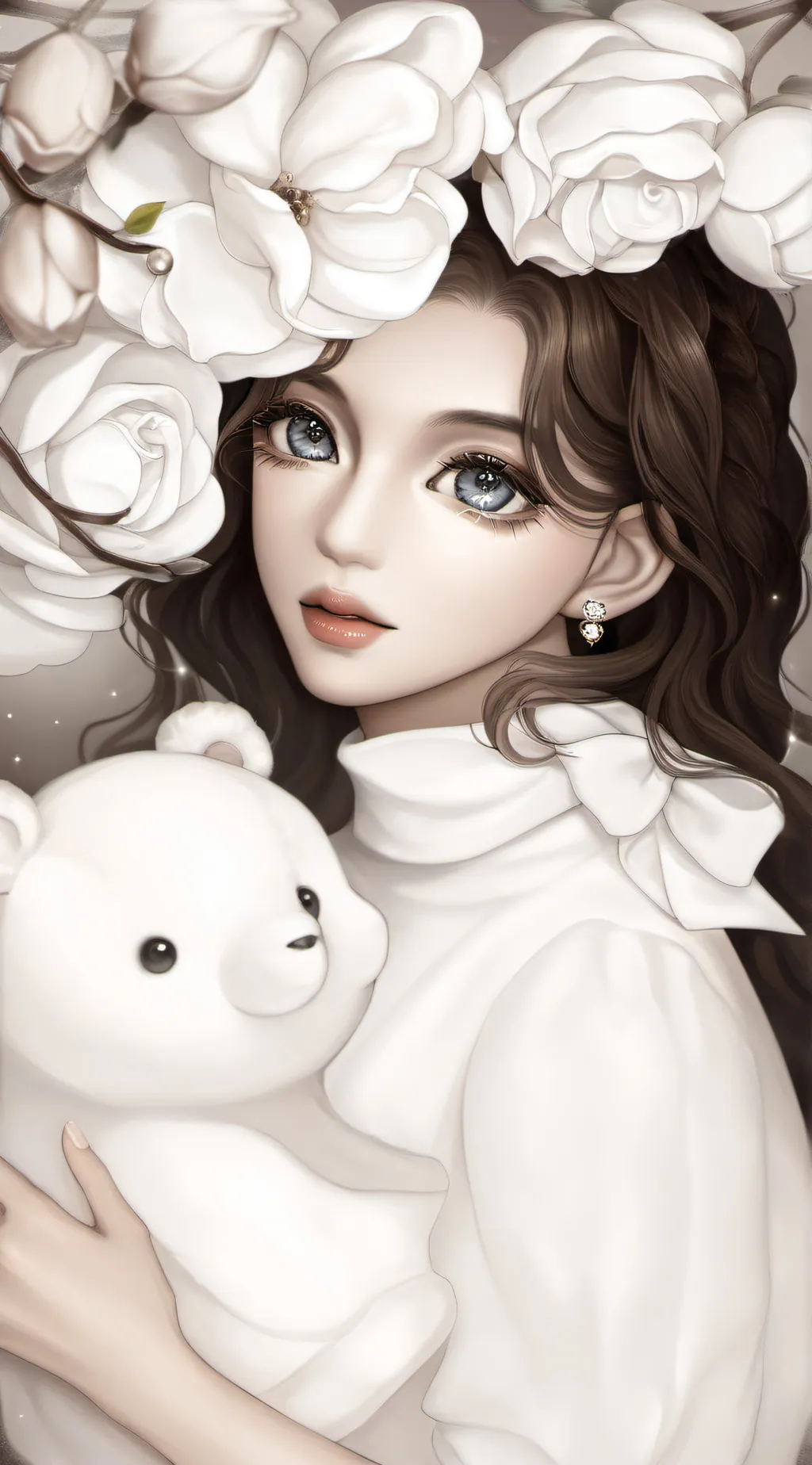 ai character: Lilly background