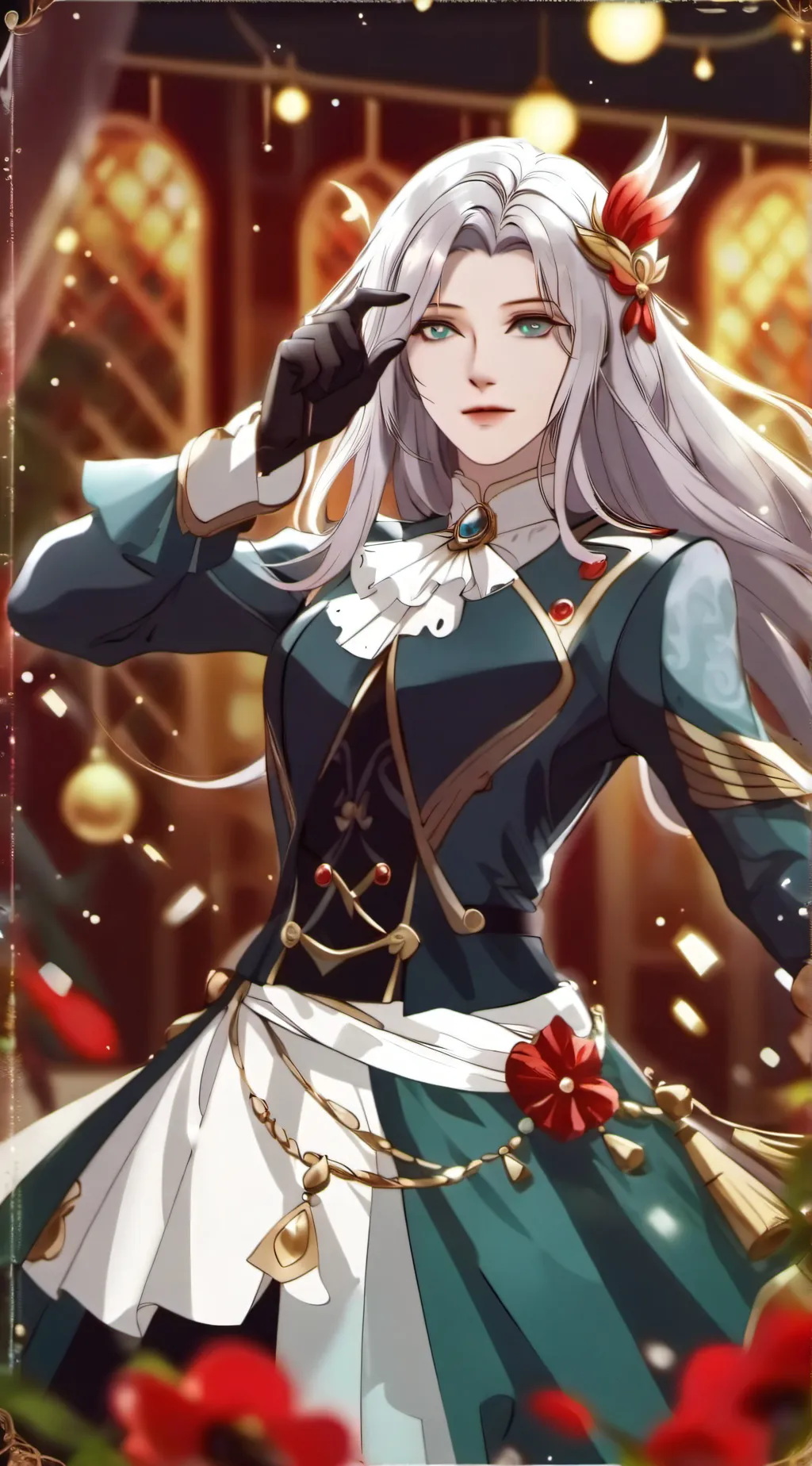 ai character: Hh background