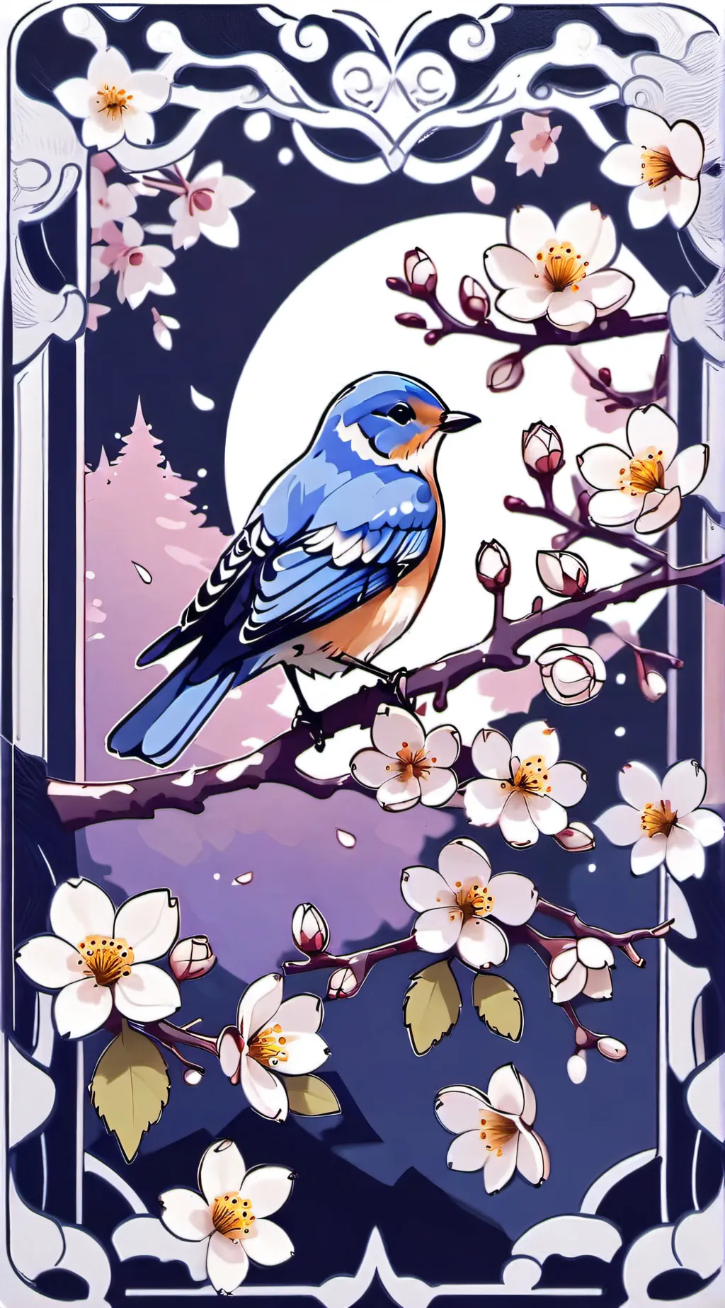 ai character: Fox Life background