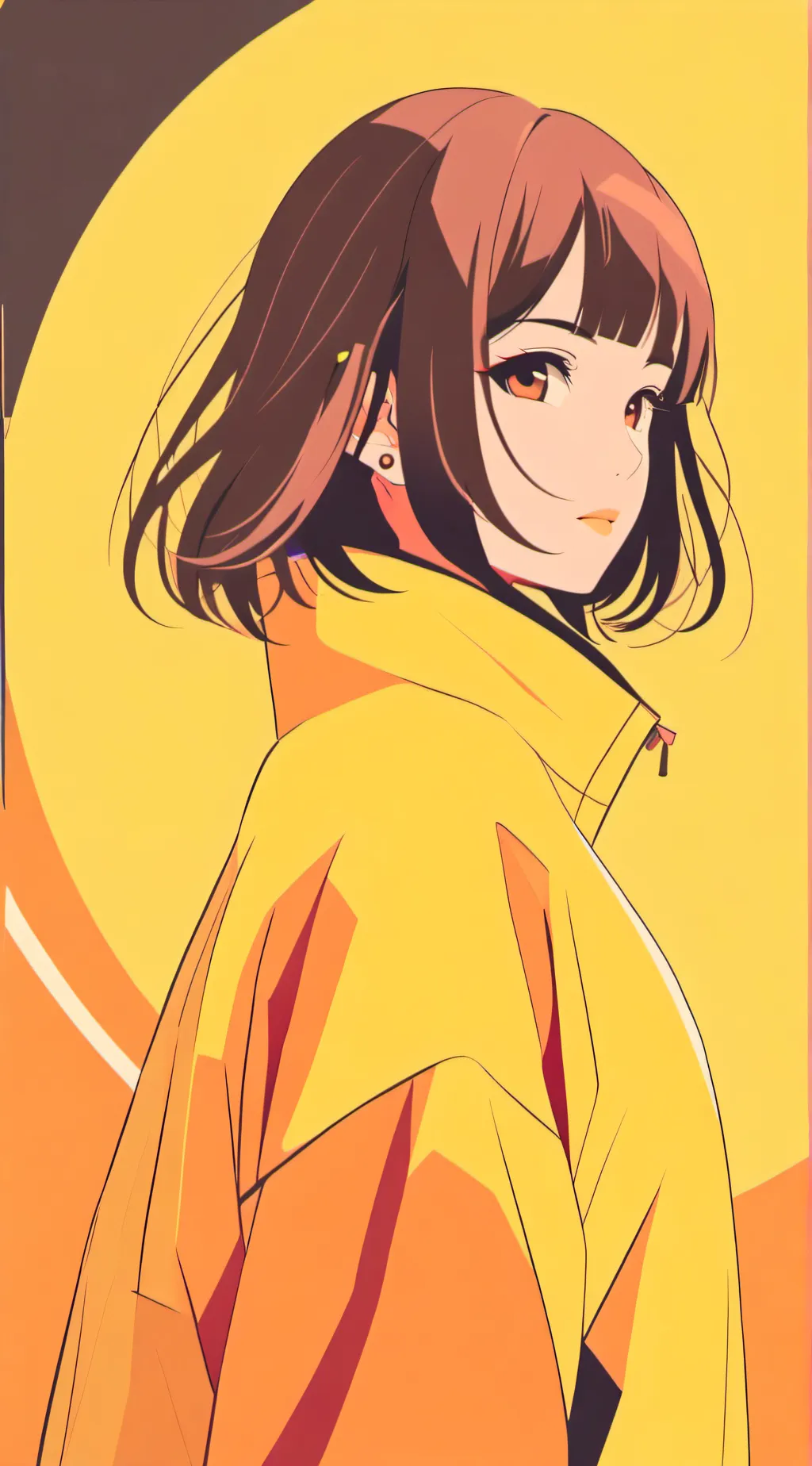 ai character: Ayane SHIRAKAWA background