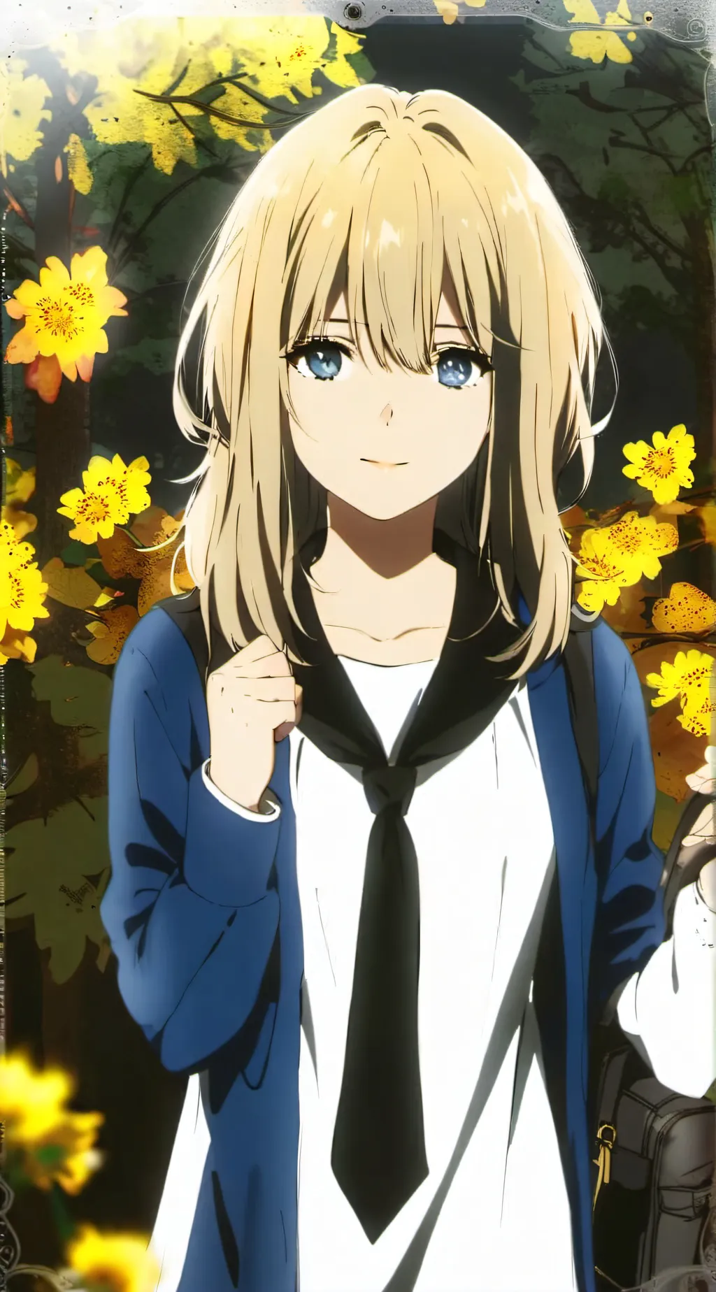 ai character: Abril background