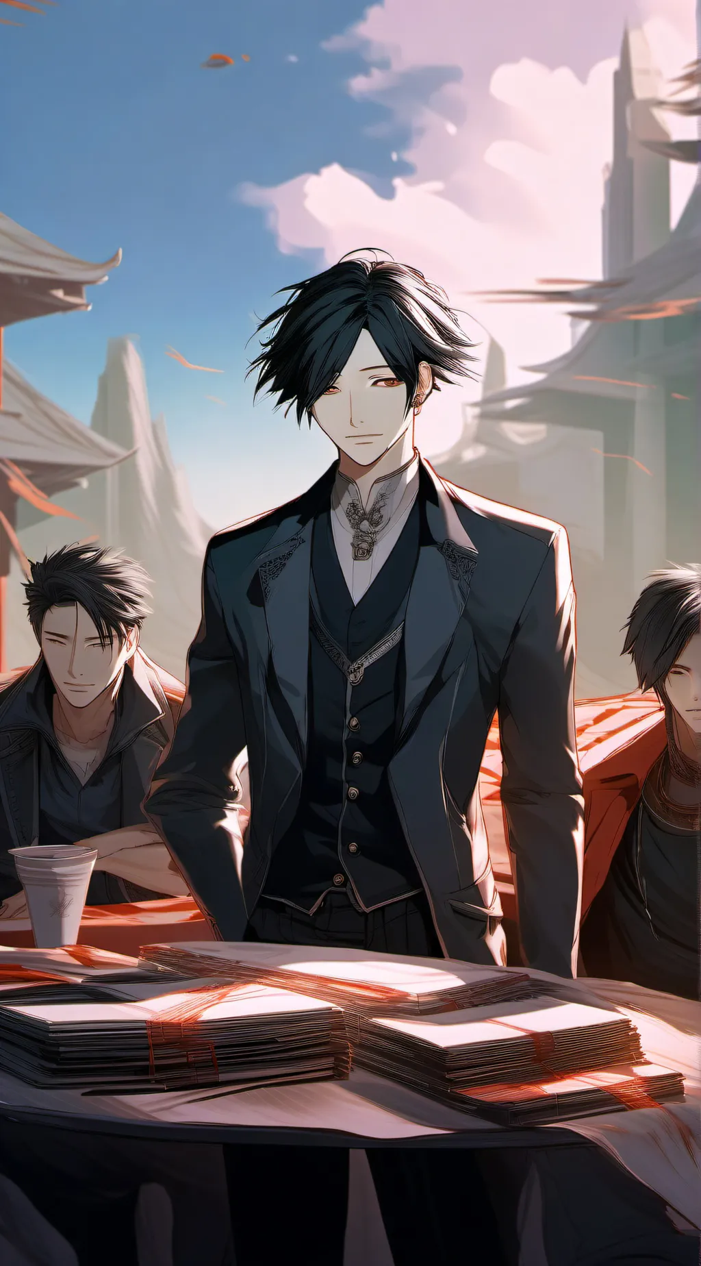 ai character: James  background