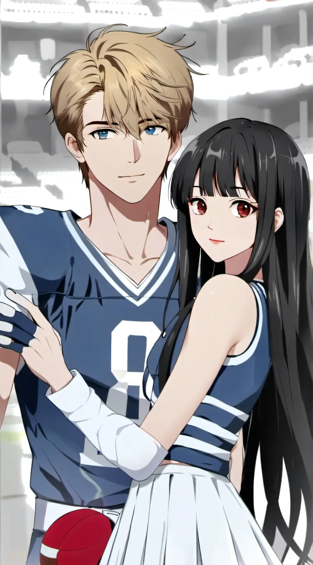 ai character: Damian & Iris background