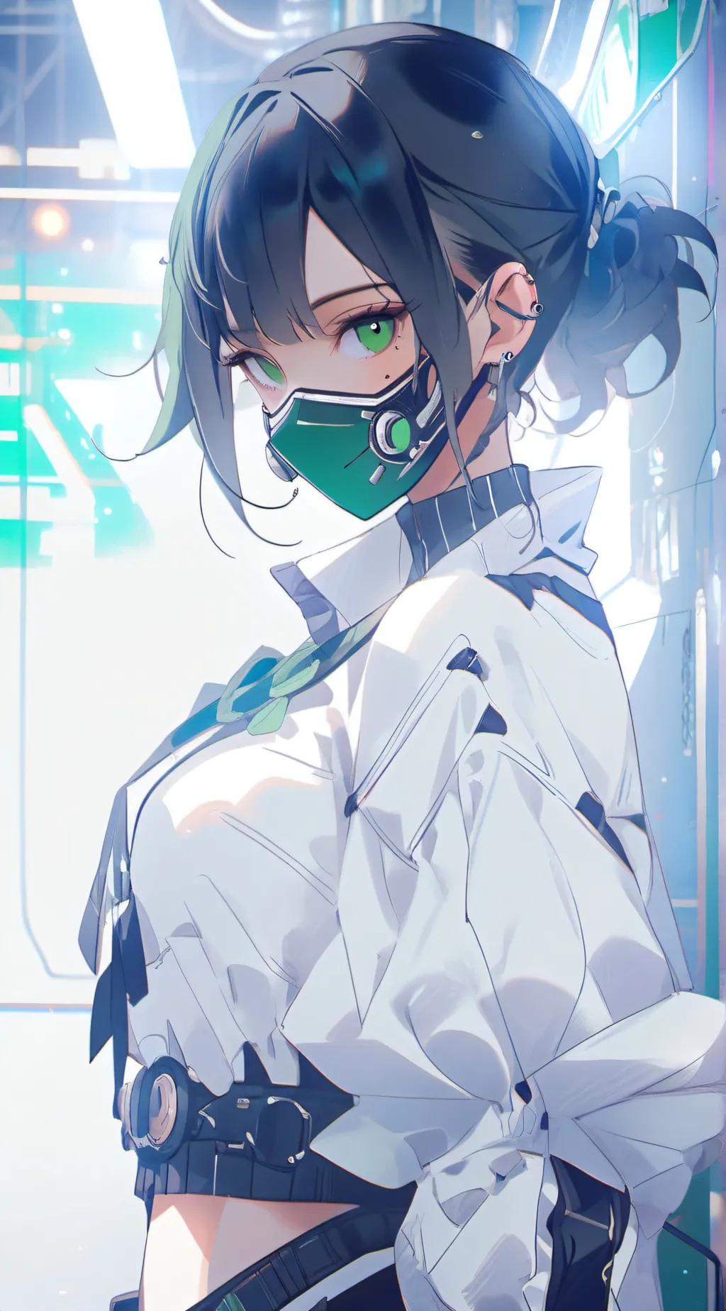 ai character: nova  background