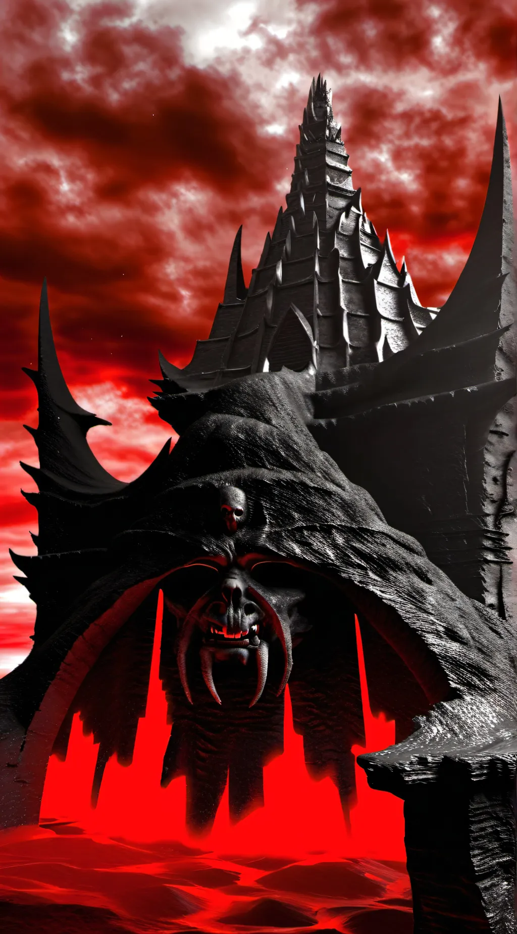 ai character: Hazbin  hotel background