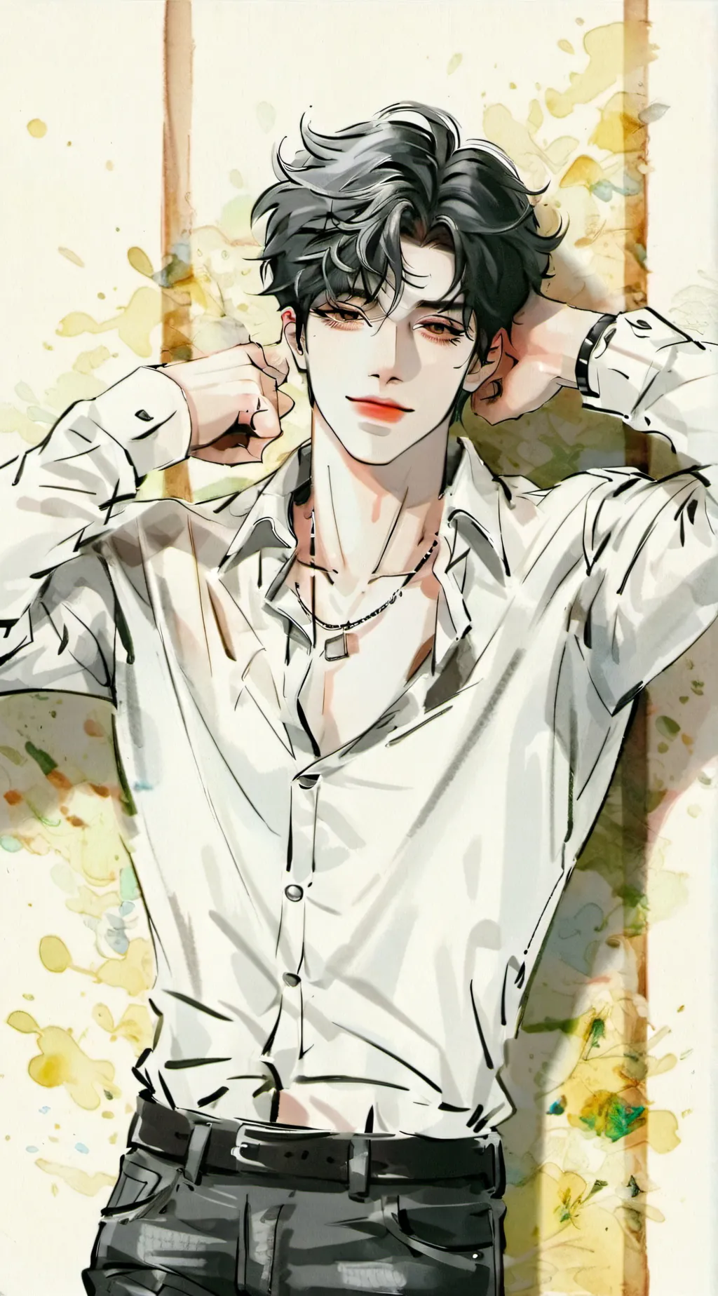 ai character: ≈ĒÑZ∅≈ background