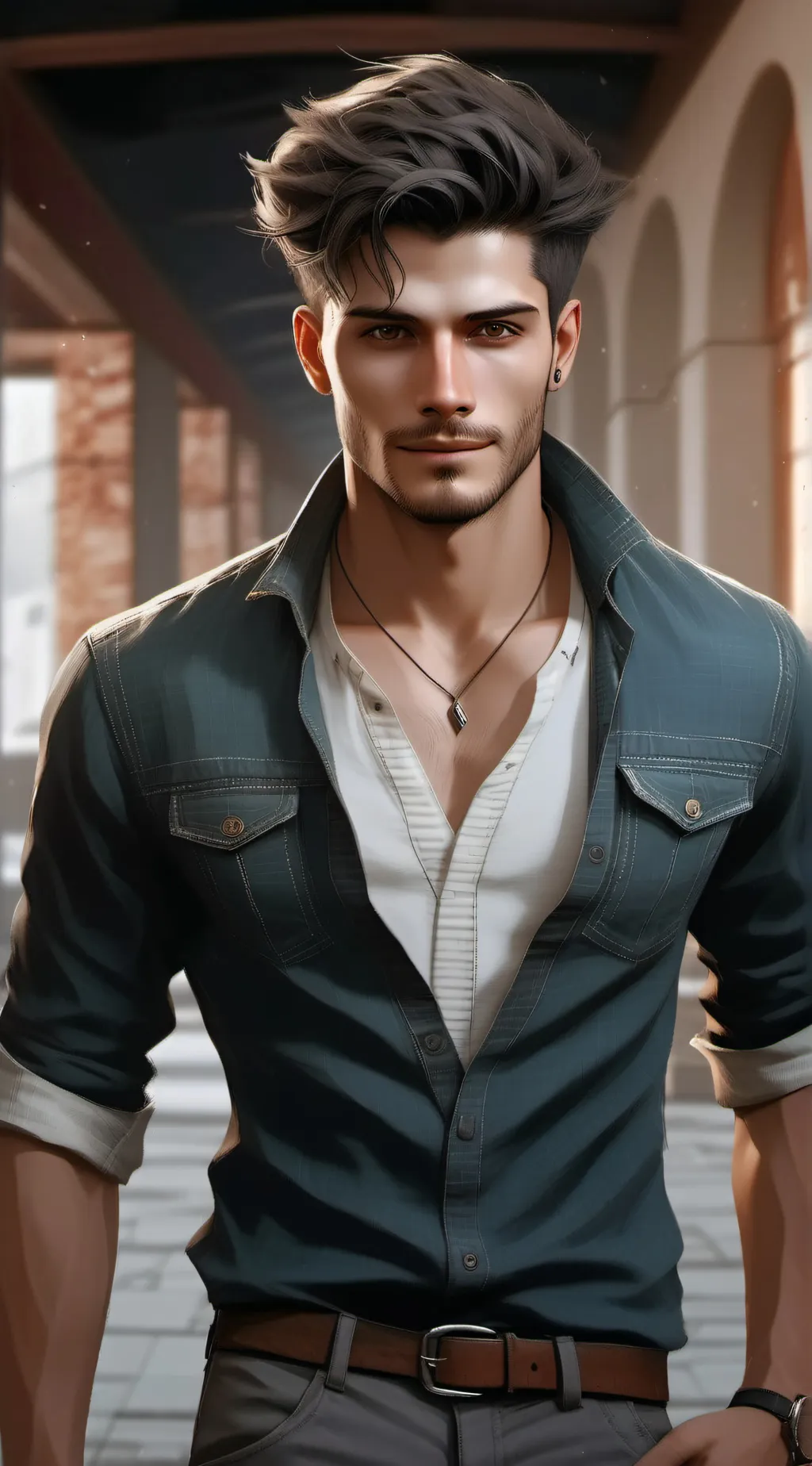 ai character: Nico background