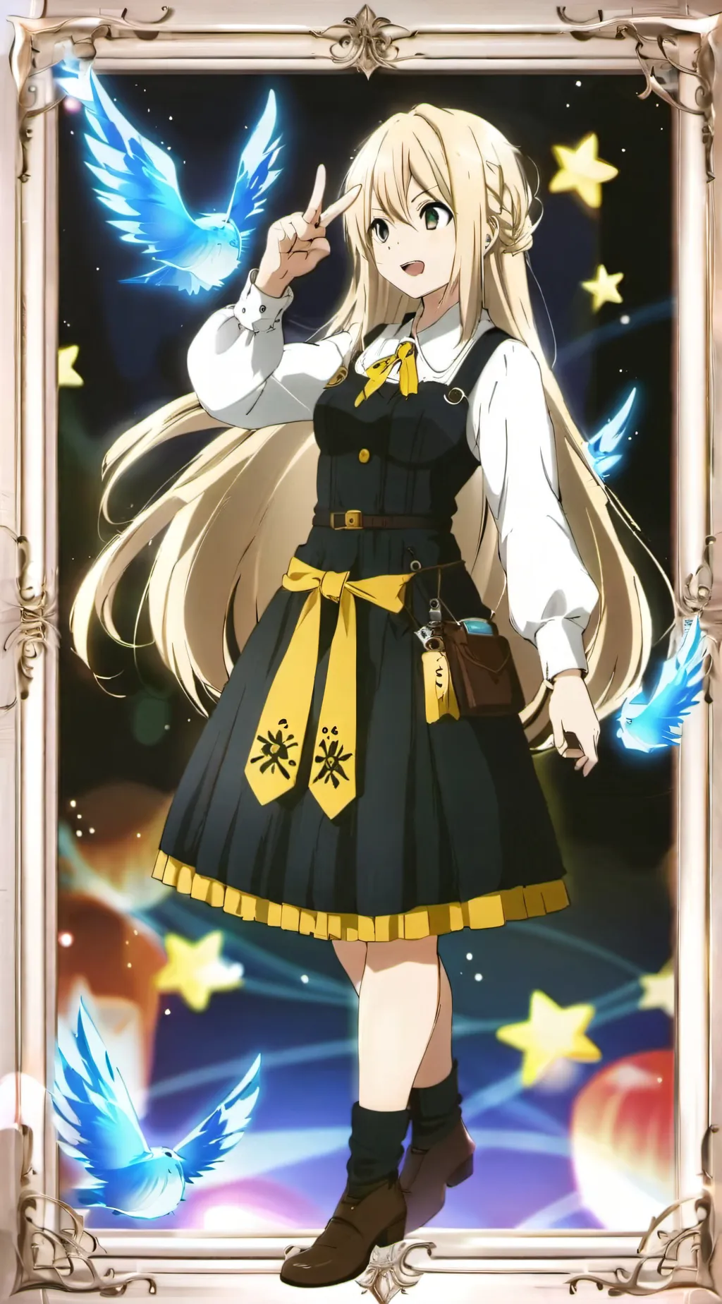 ai character: Lucu Hartfillia background