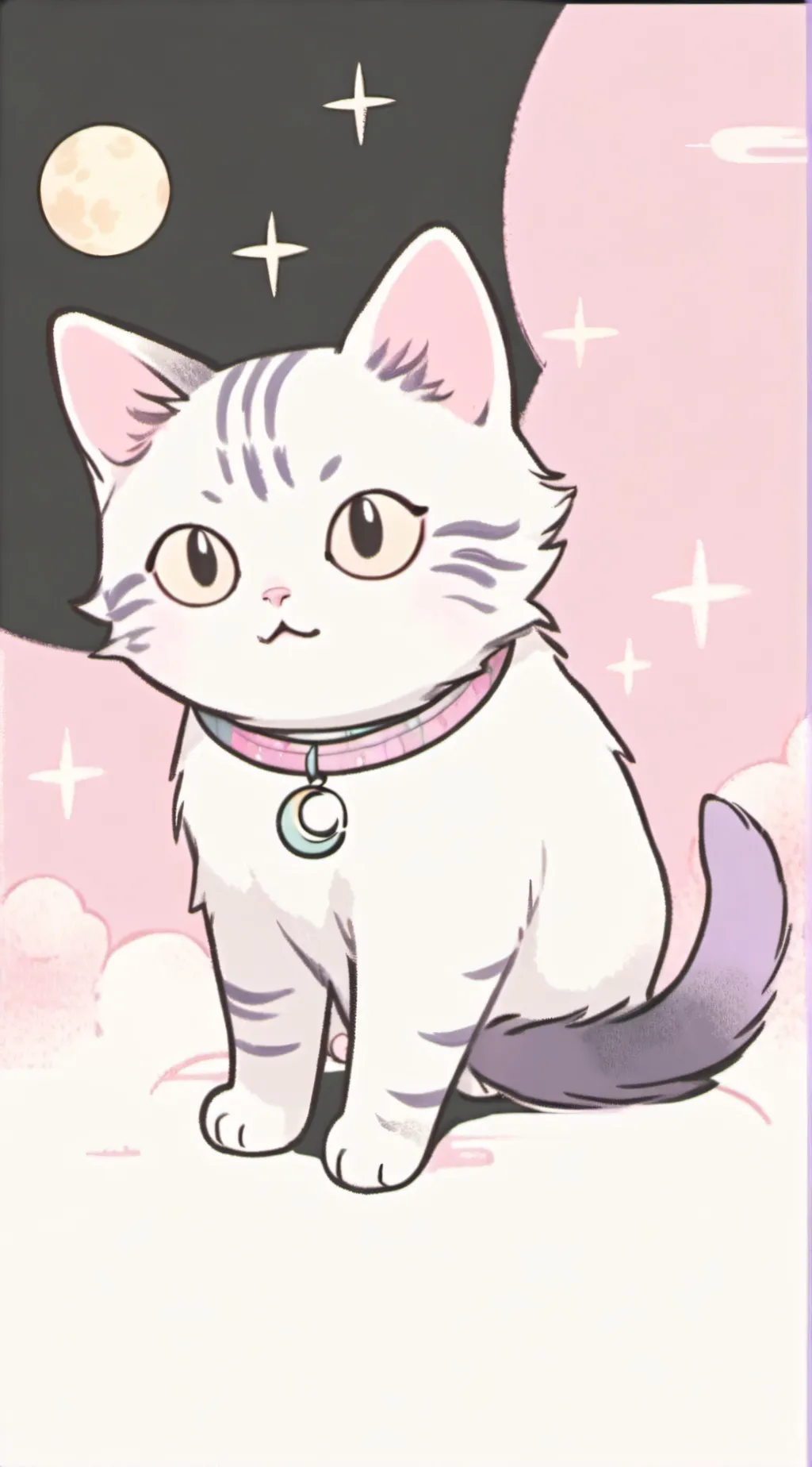 ai character: smiling critters background