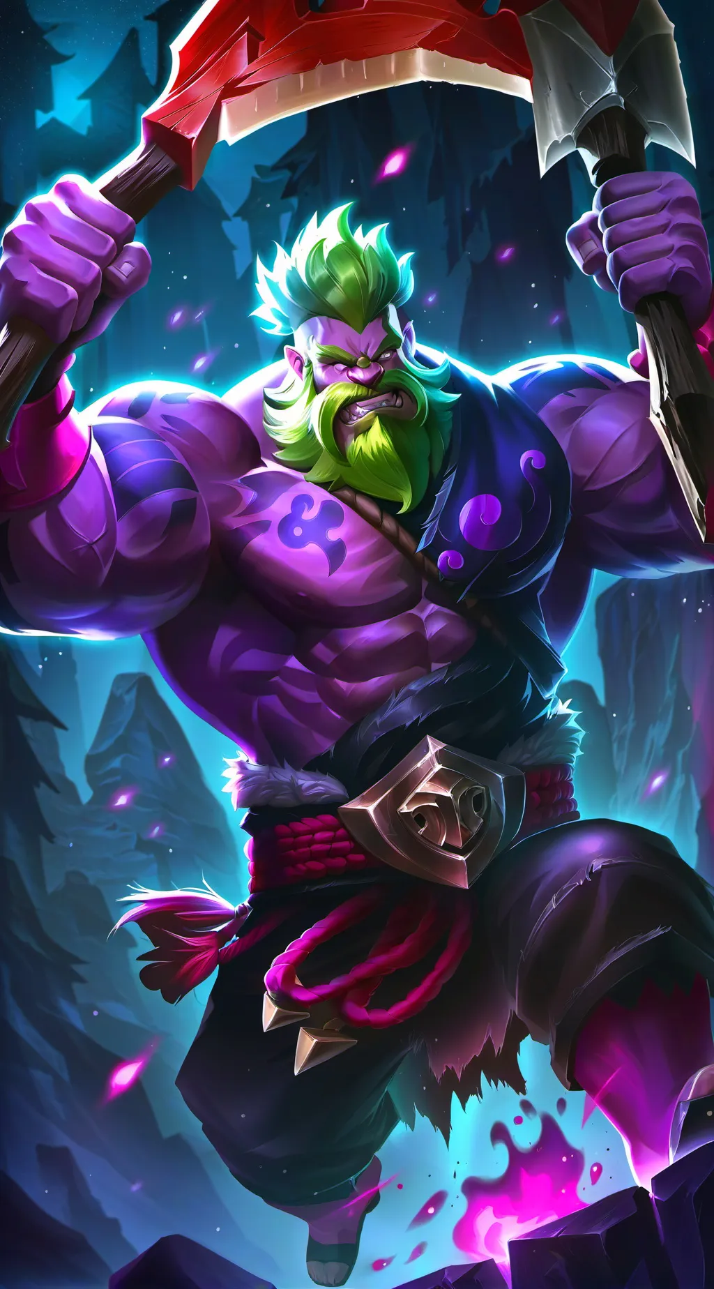 ai character: Goth background