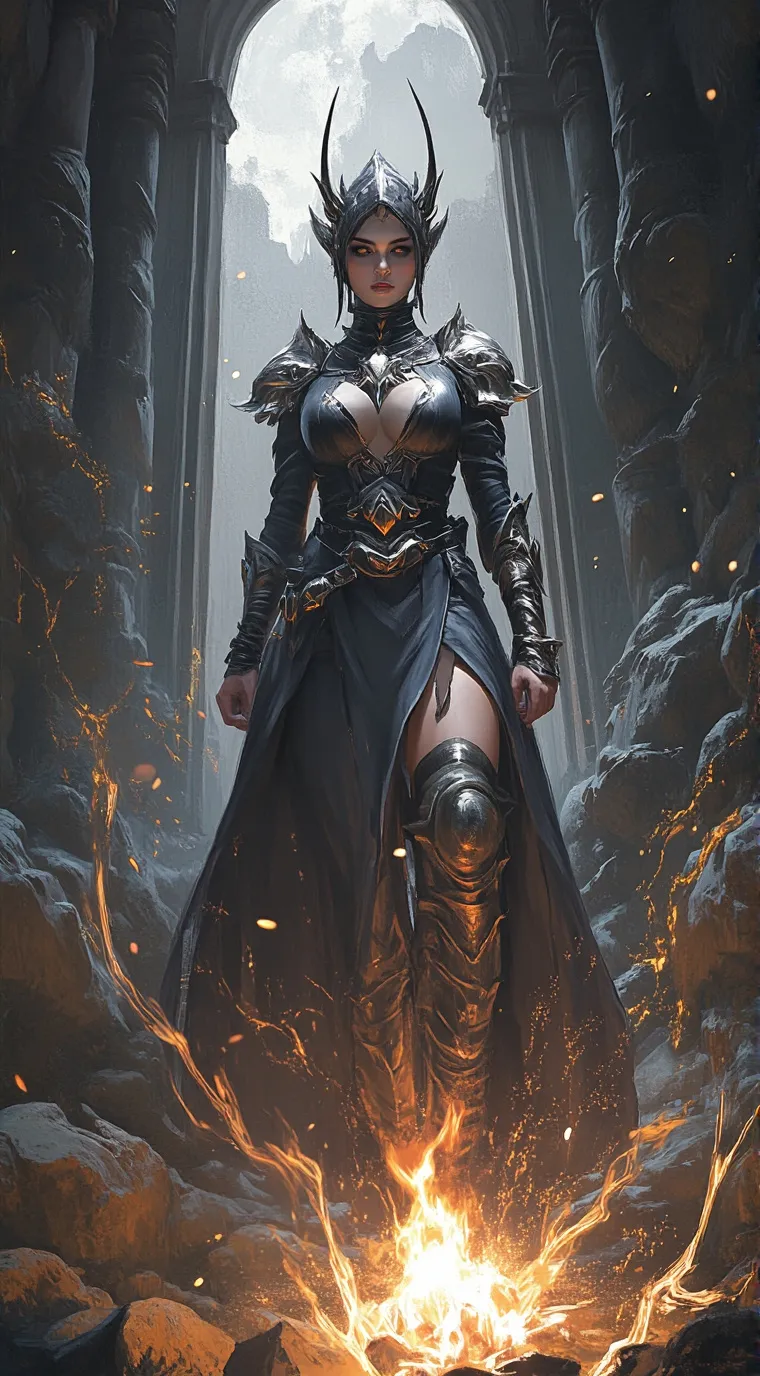 ai character: Aurora background