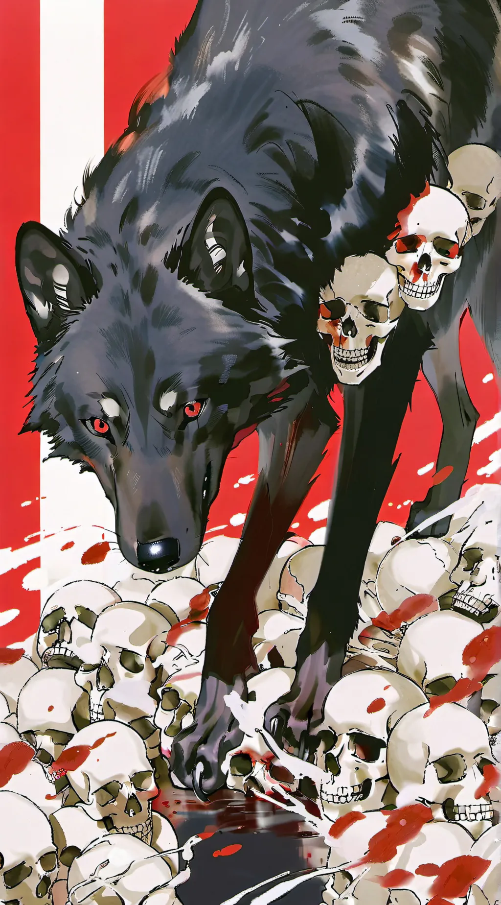 ai character: La Calavera  background