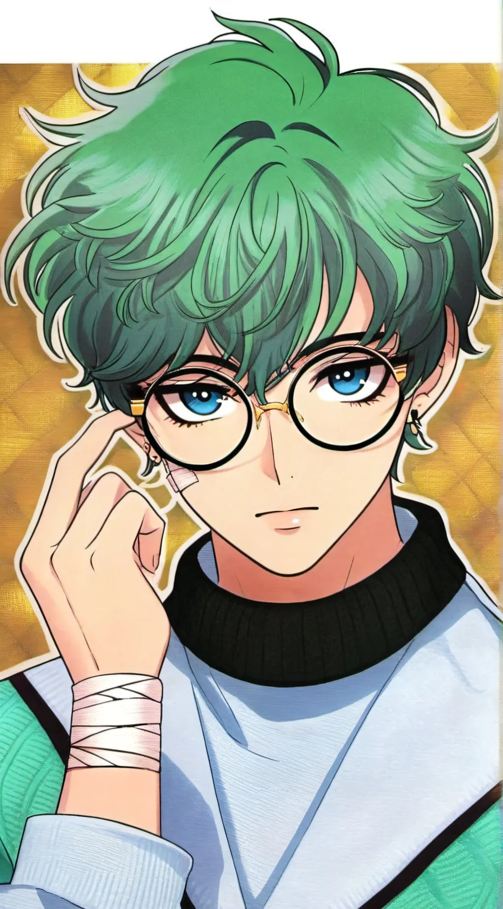 ai character: isaac background