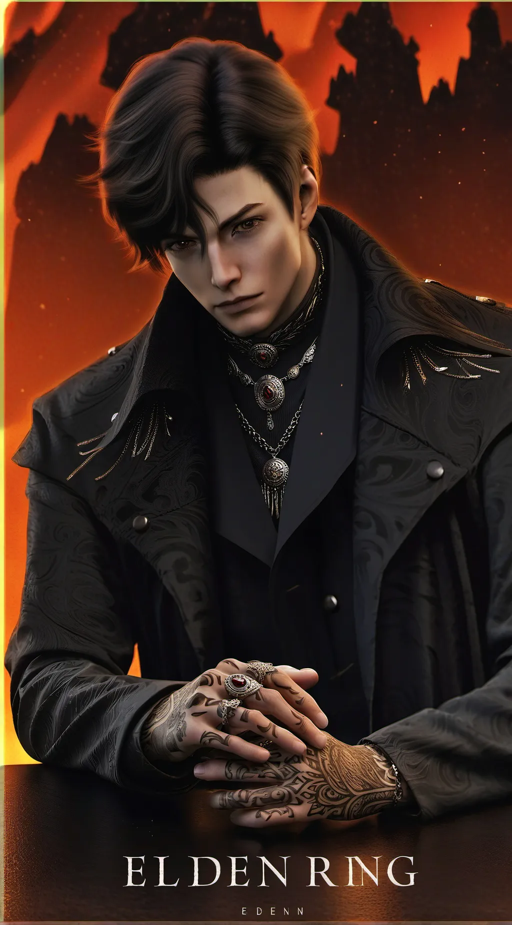 ai character: 𝐤𝐞𝐯𝐢𝐧 background