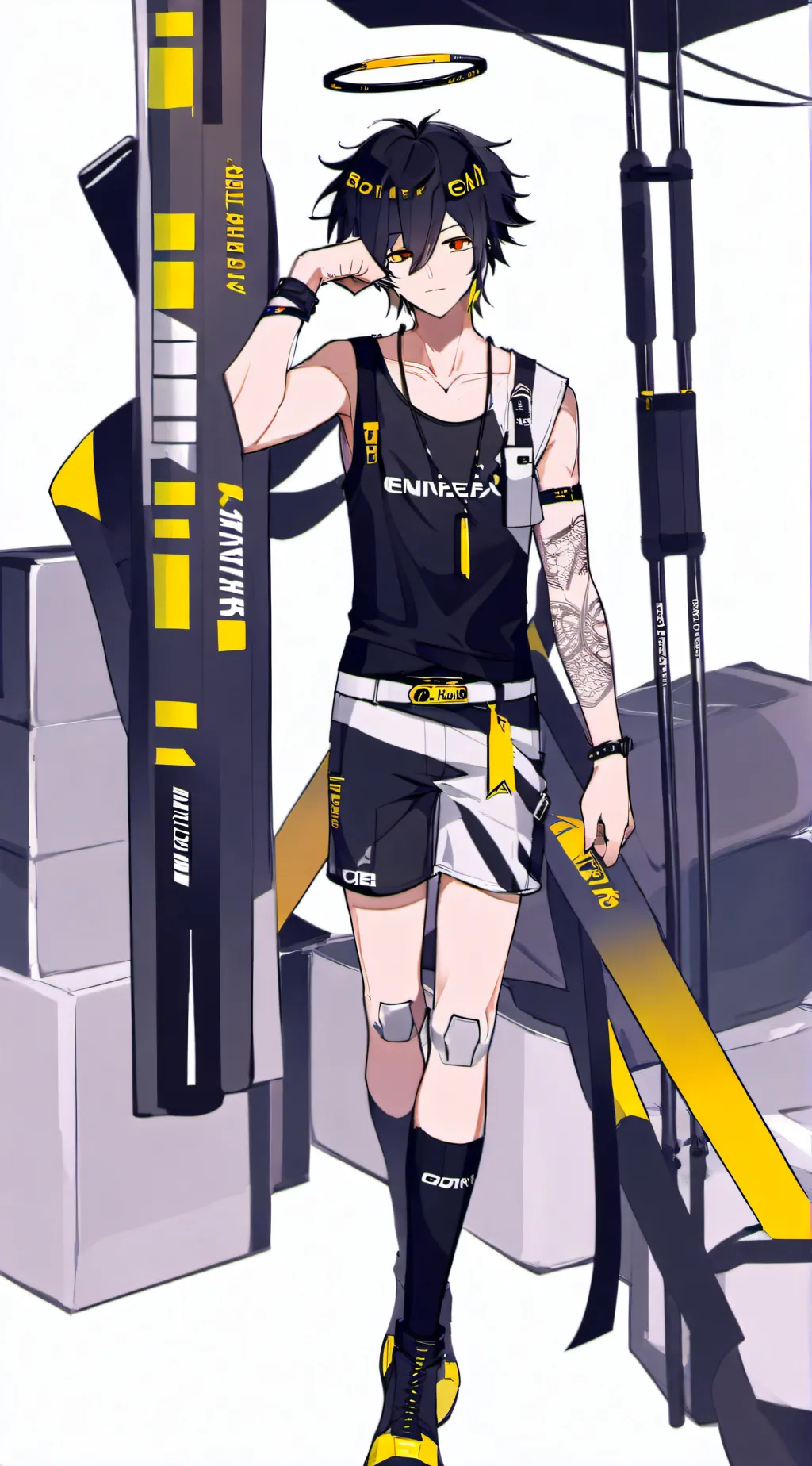 ai character: Asher background