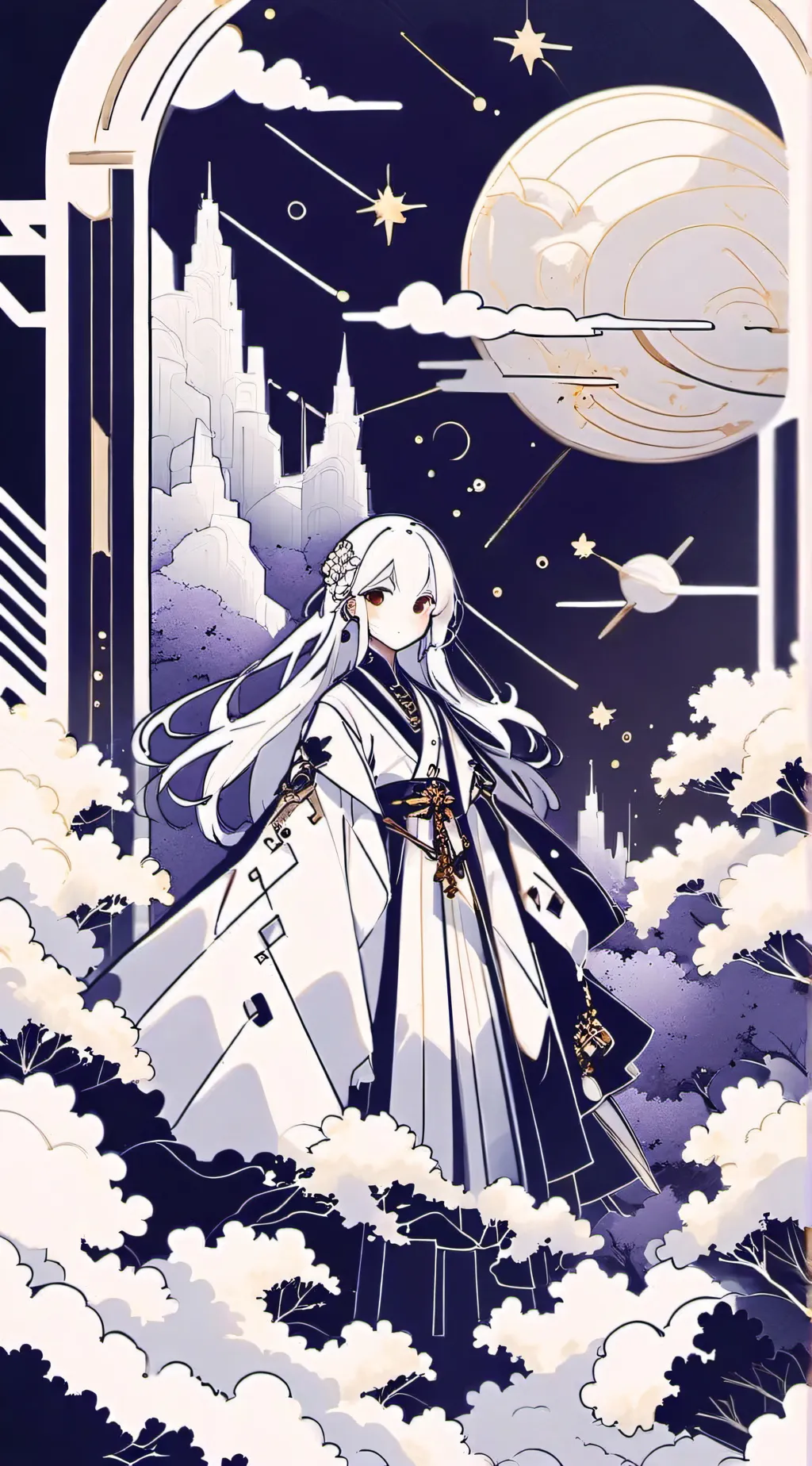 ai character: honey❤️ background