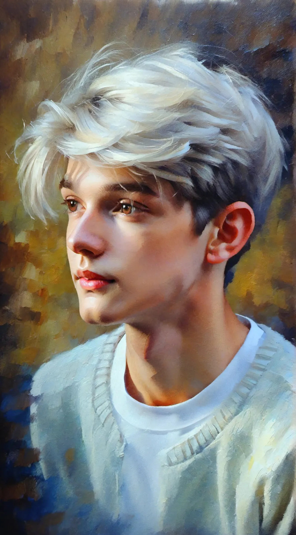 ai character: Leo background