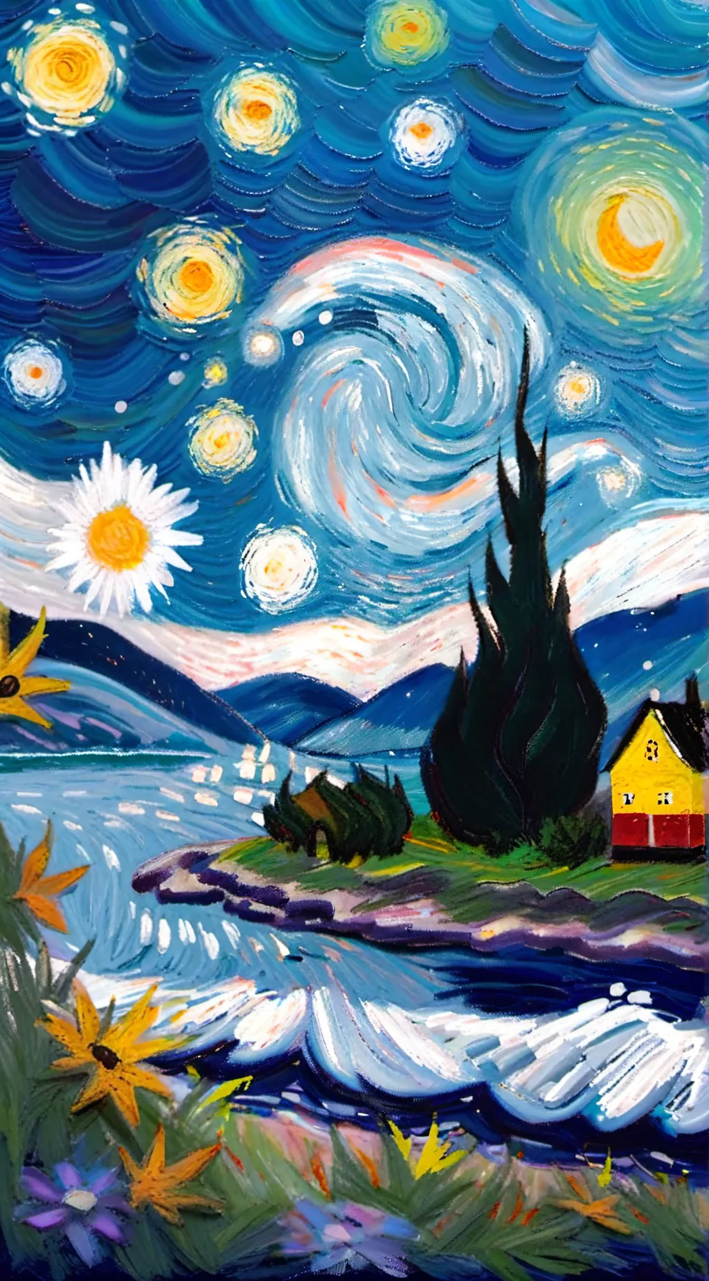 ai character: four is hurt bfdi background