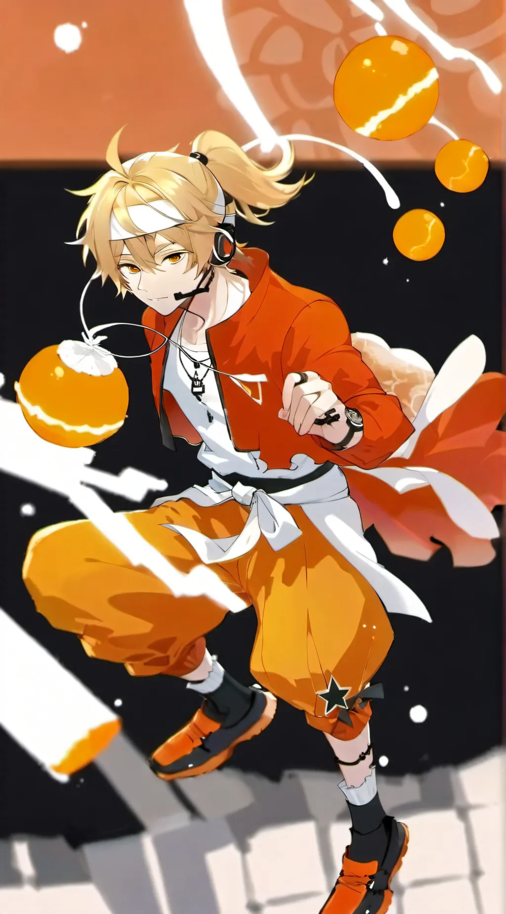 ai character: Oren background