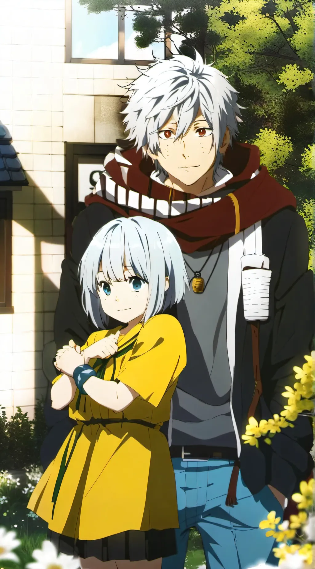 ai character: hi background