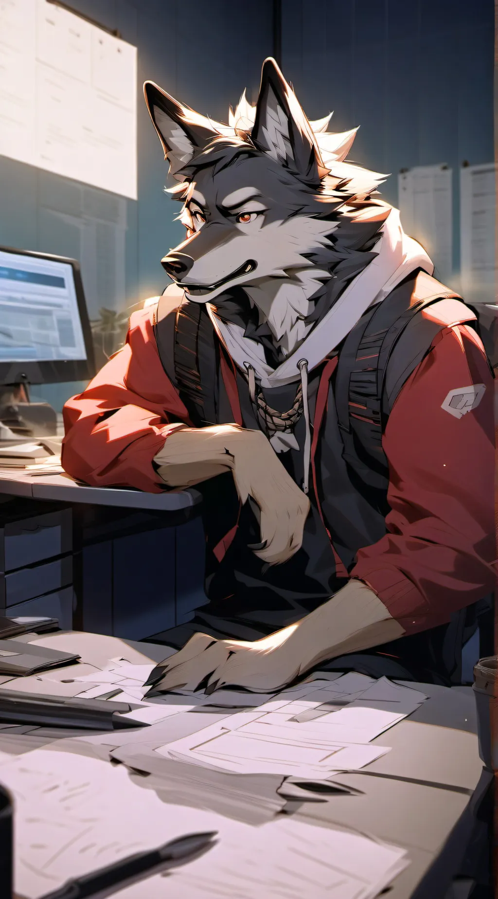 ai character: Clint background