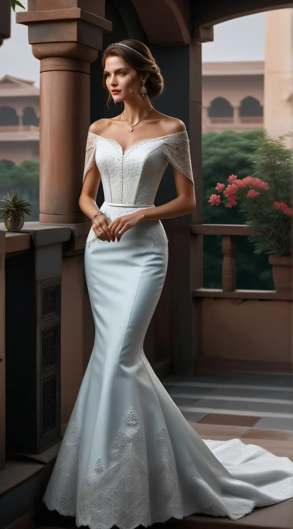 ai character: layla  grace background